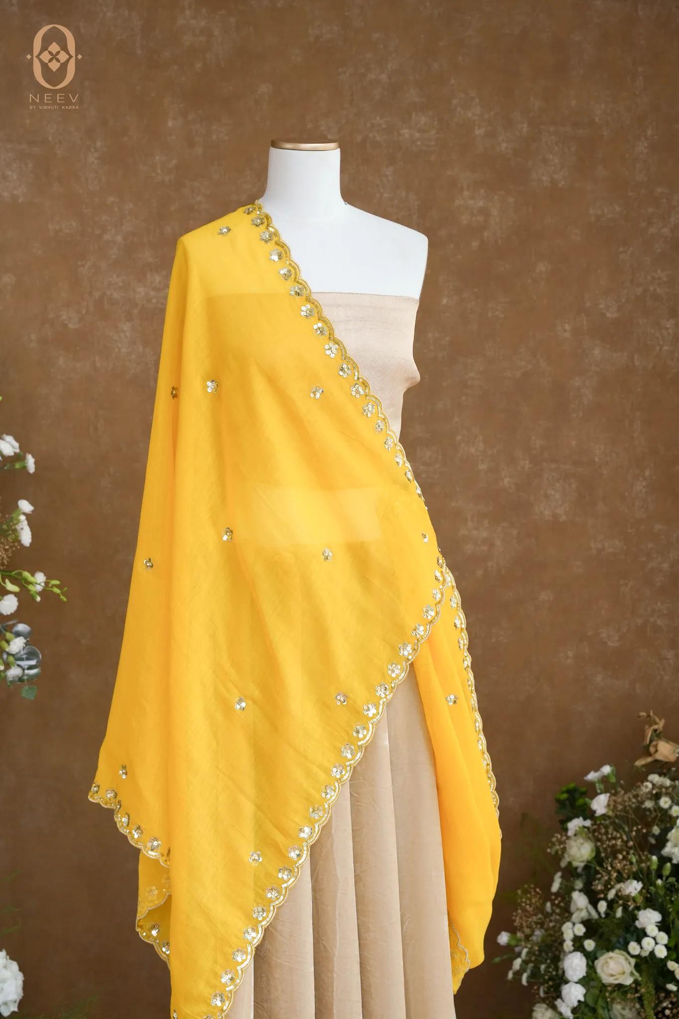 Premium Chanderi Handwork Dupatta