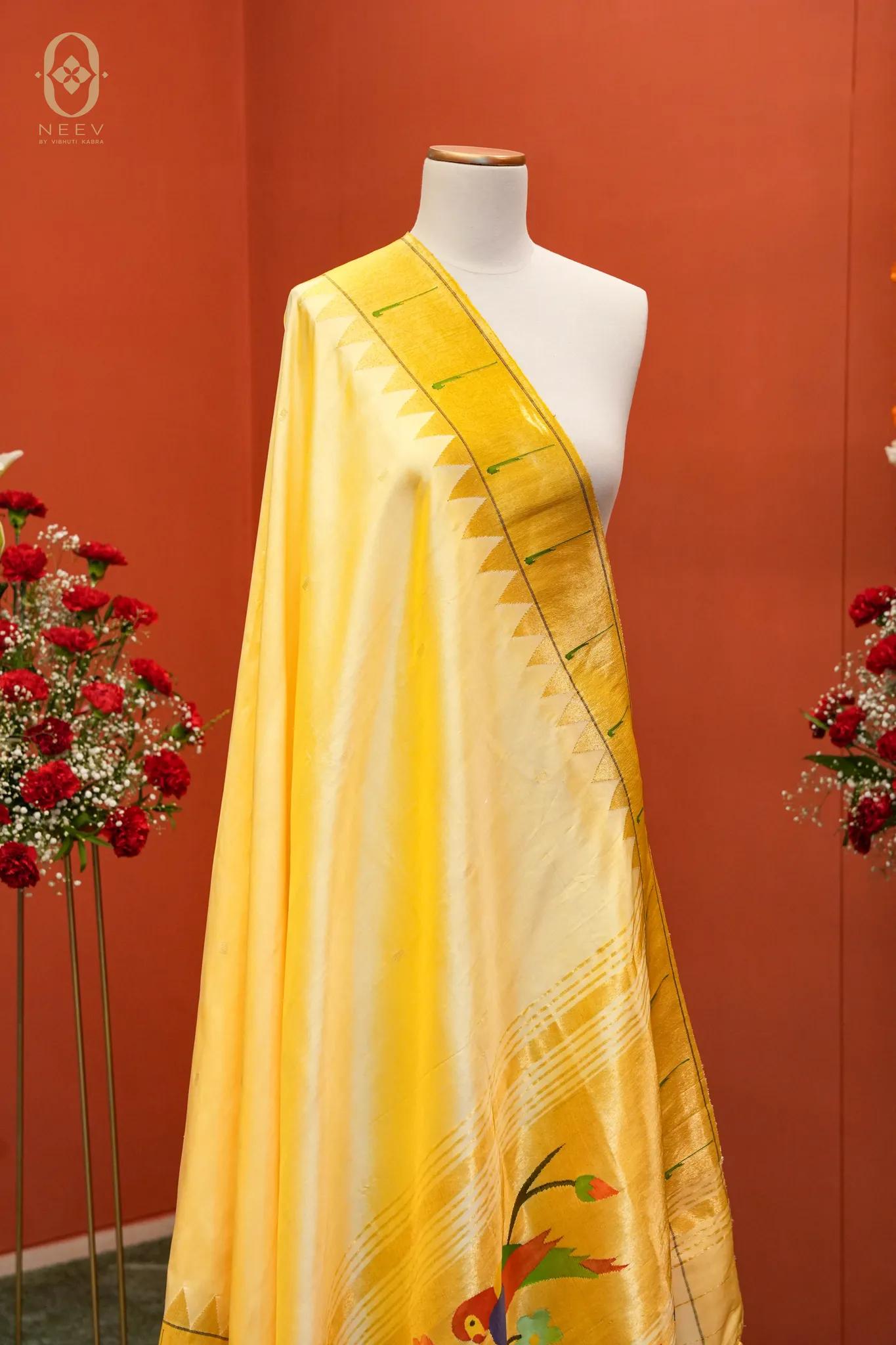 Paithani Katan Silk Dupatta