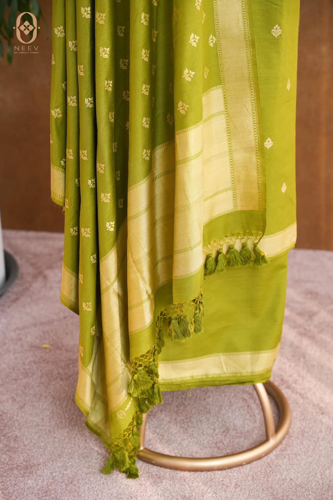 Sachi Zari Munga Silk Suit Set