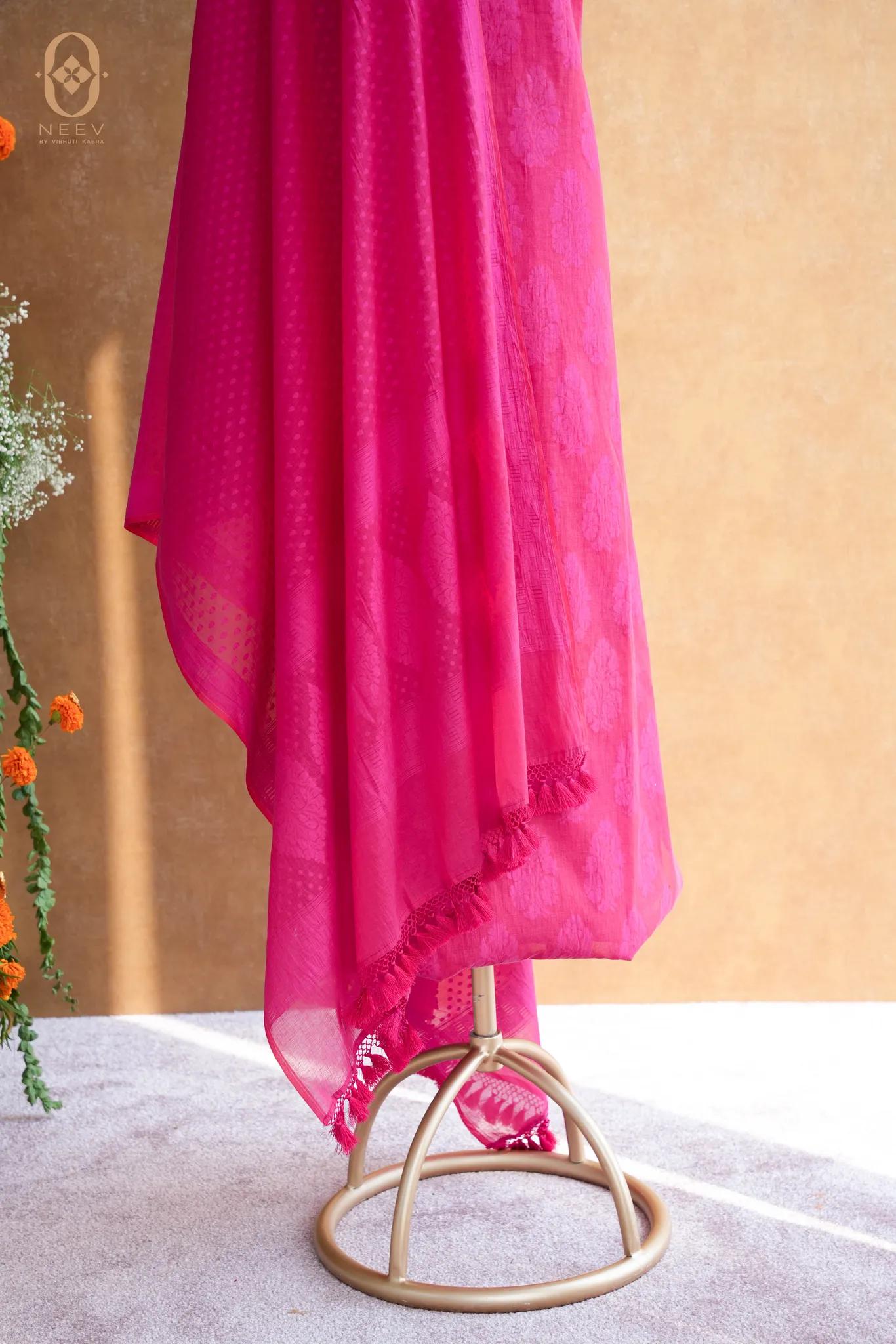 Uru Chanderi Cotton Suit Set