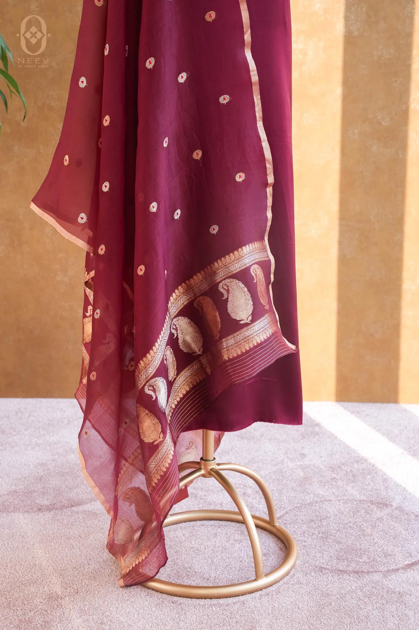 Fire Fly Cardinal Red Satin Suit Set