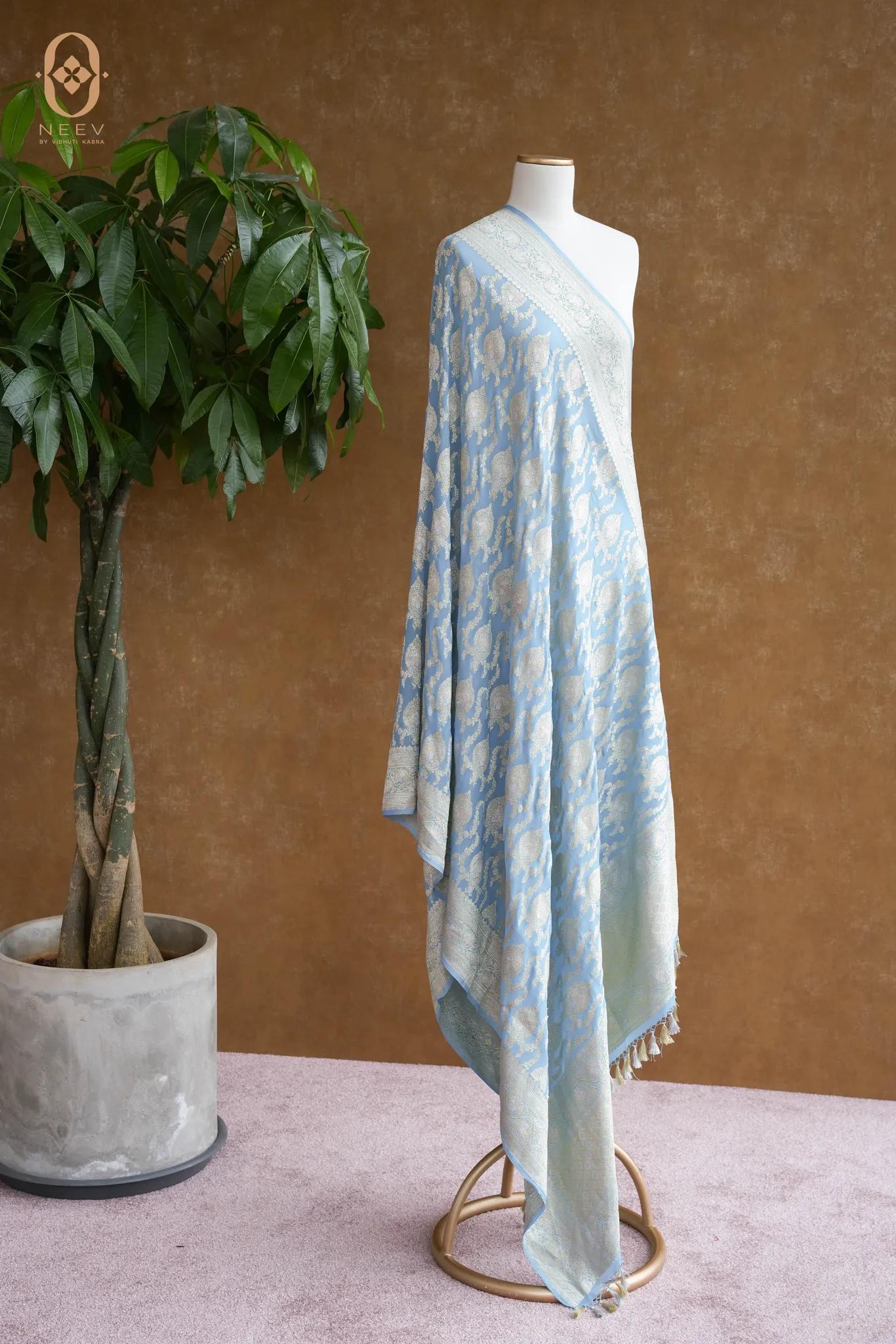 Georgette Khadwa Jaal Dupatta