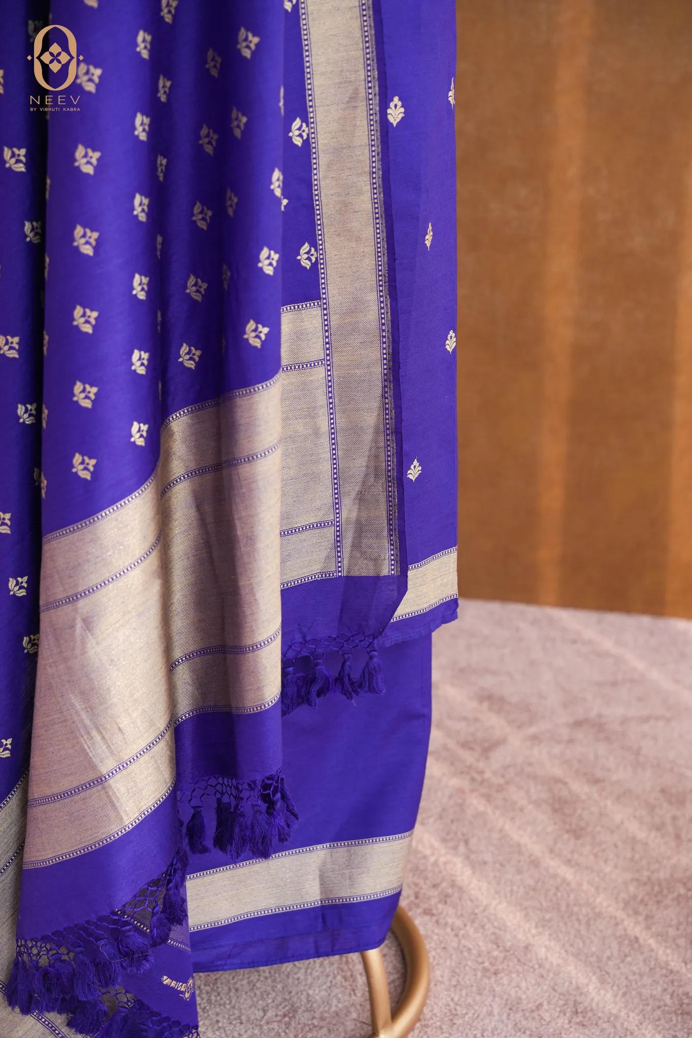 Sachi Zari Munga Silk Suit Set