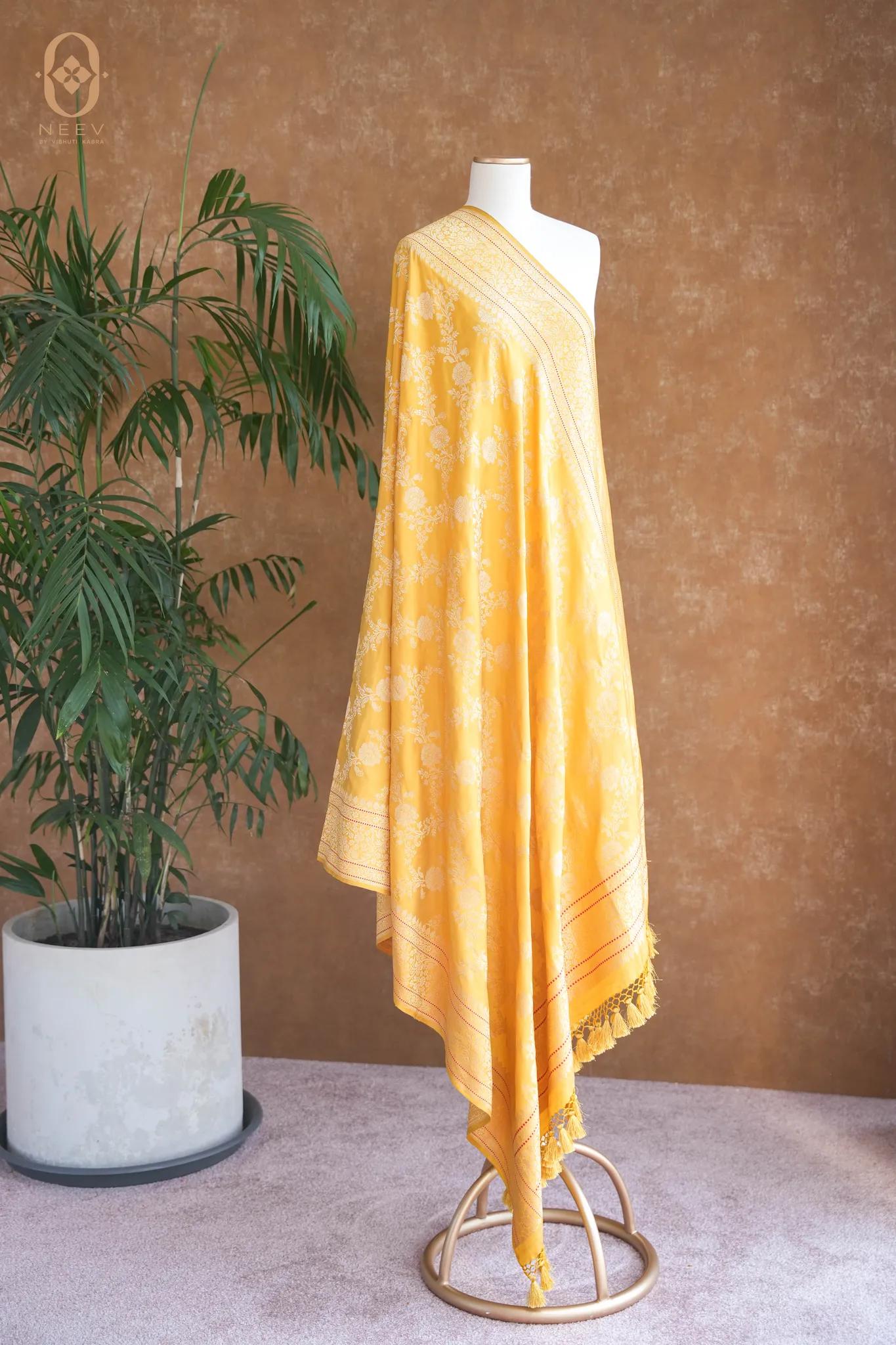 Katan Silk Jaal Dupatta