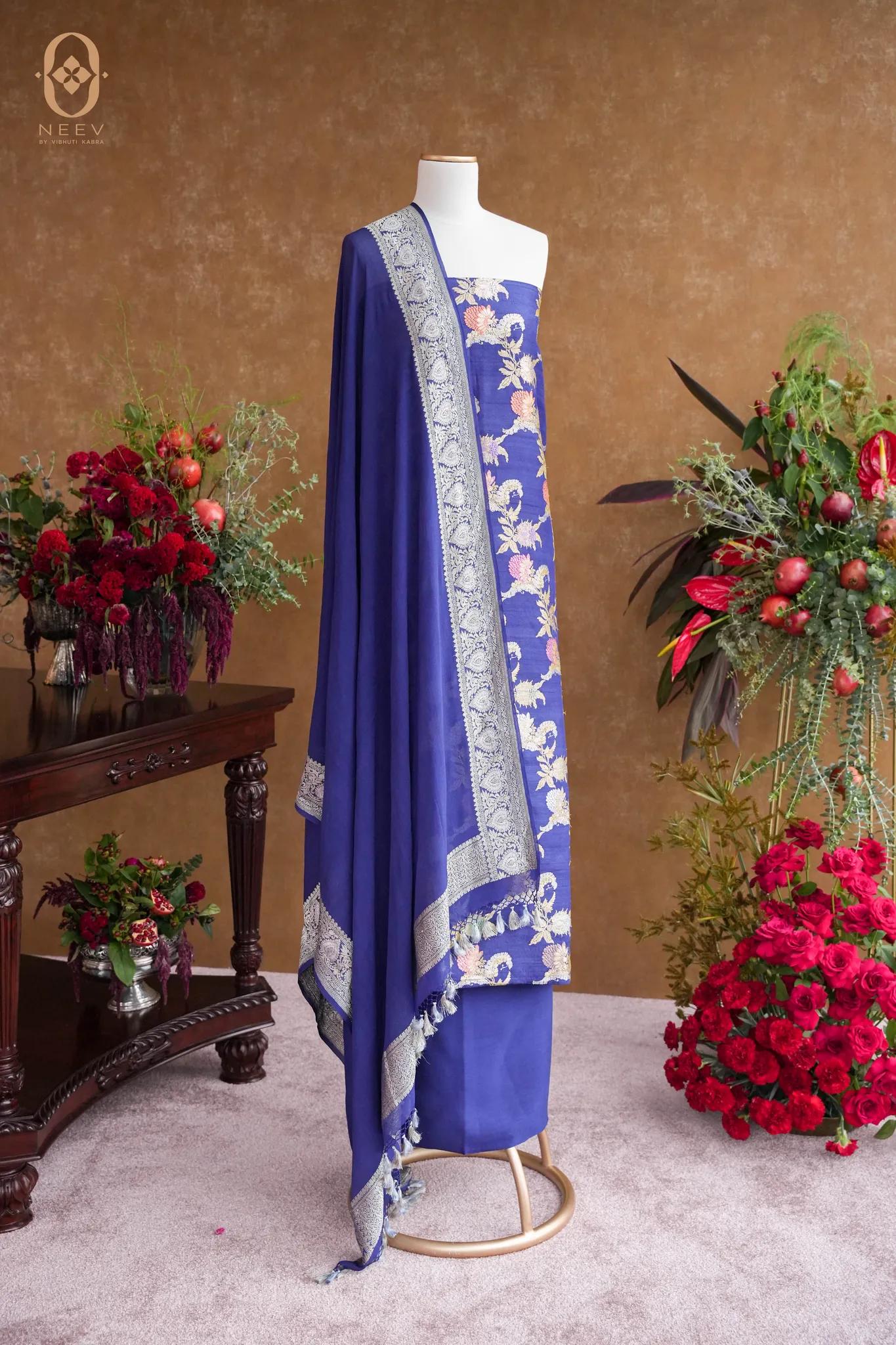 Premium Munga Tassar Suit Set