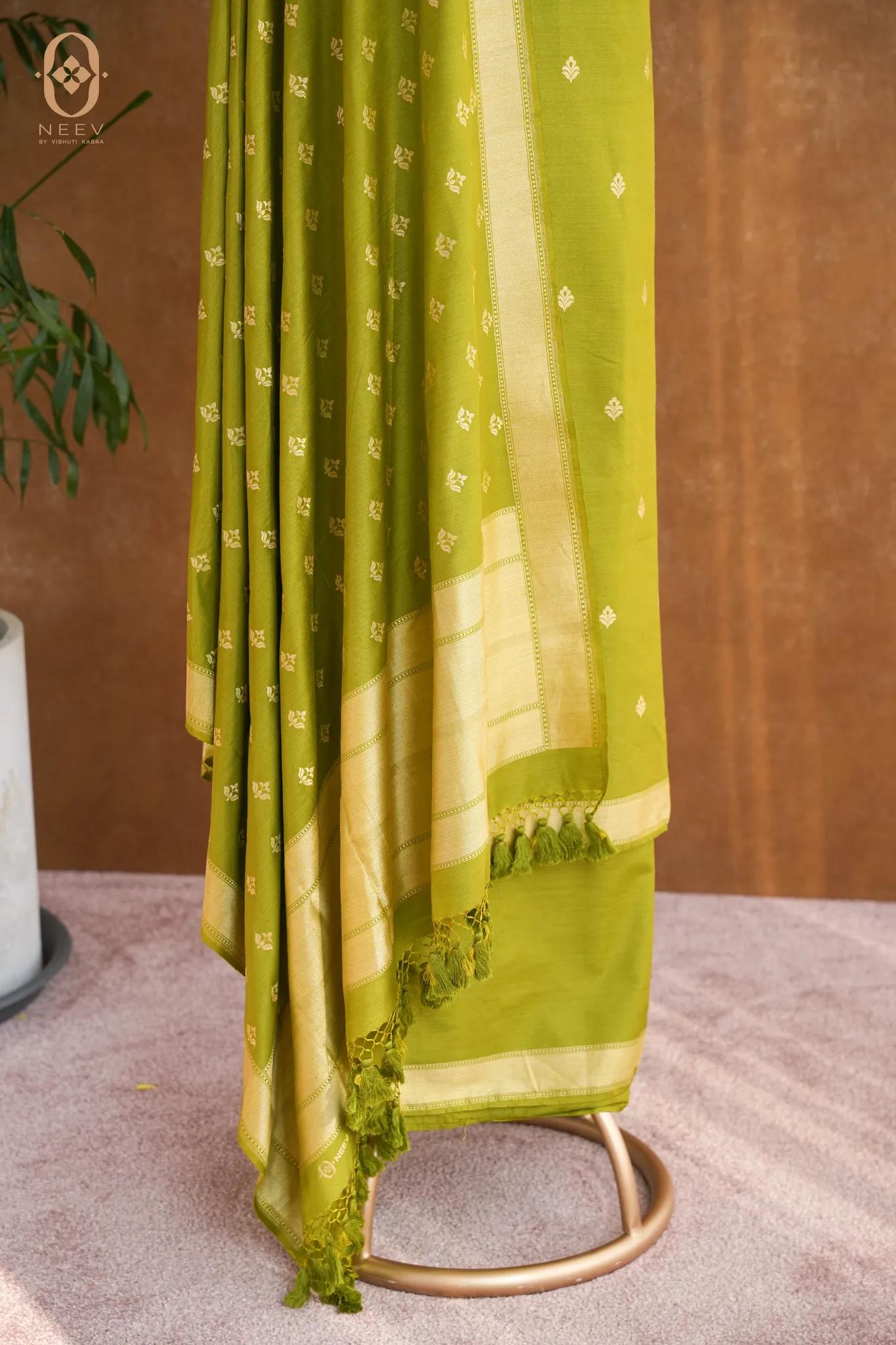 Sachi Zari Munga Silk Suit Set