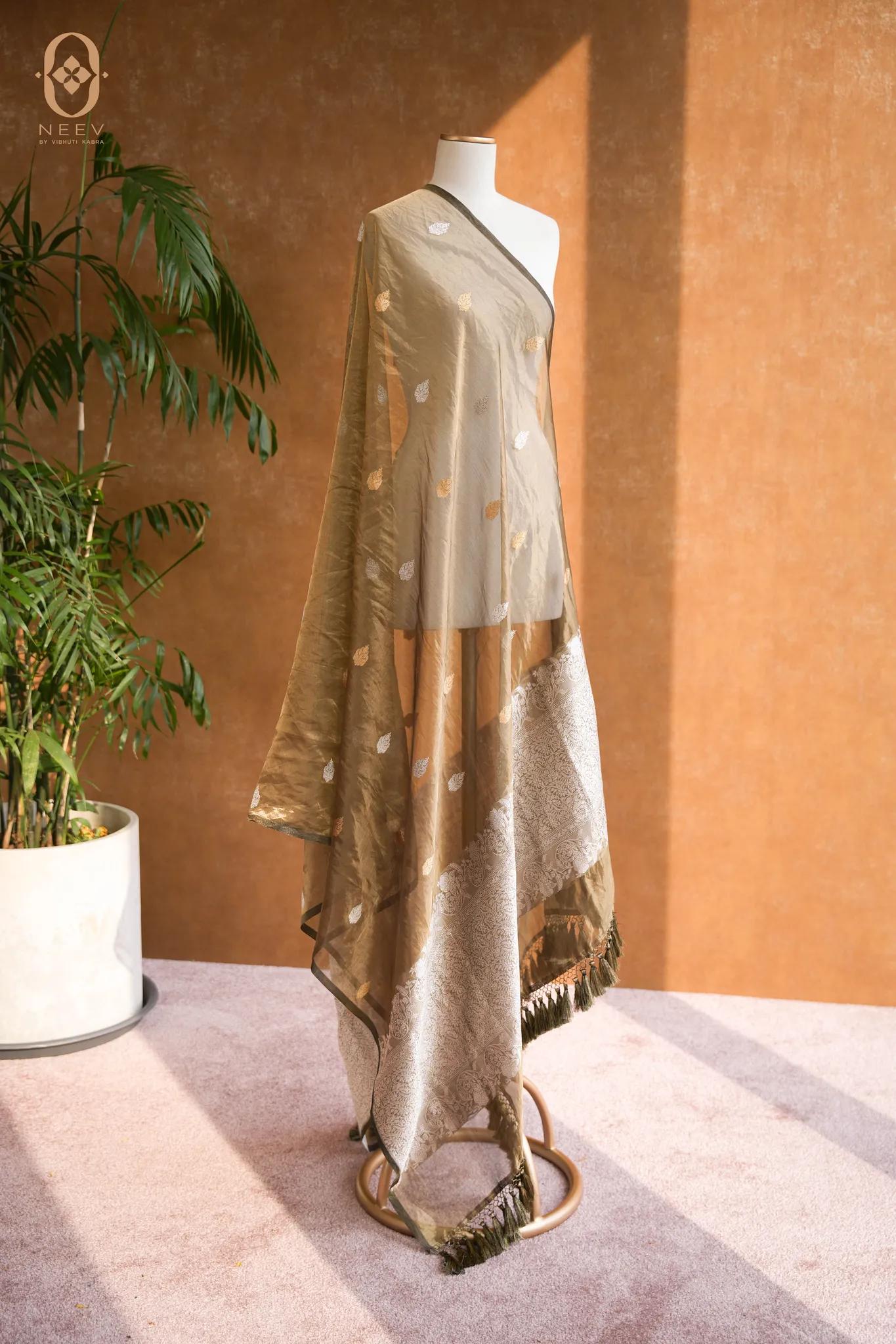 Kanjivaram Tissue Dupatta