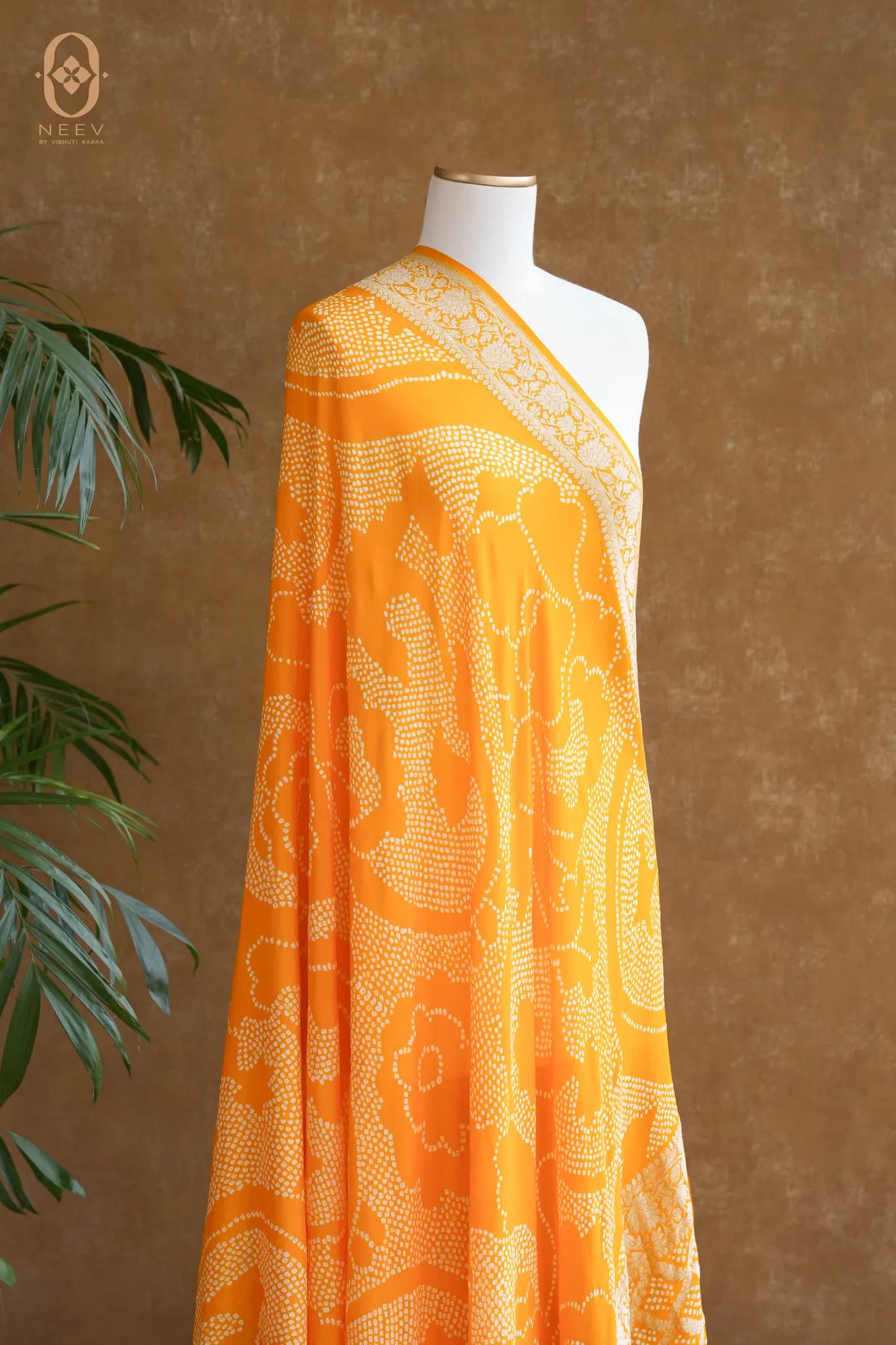 Georgette Bandhani Dupatta