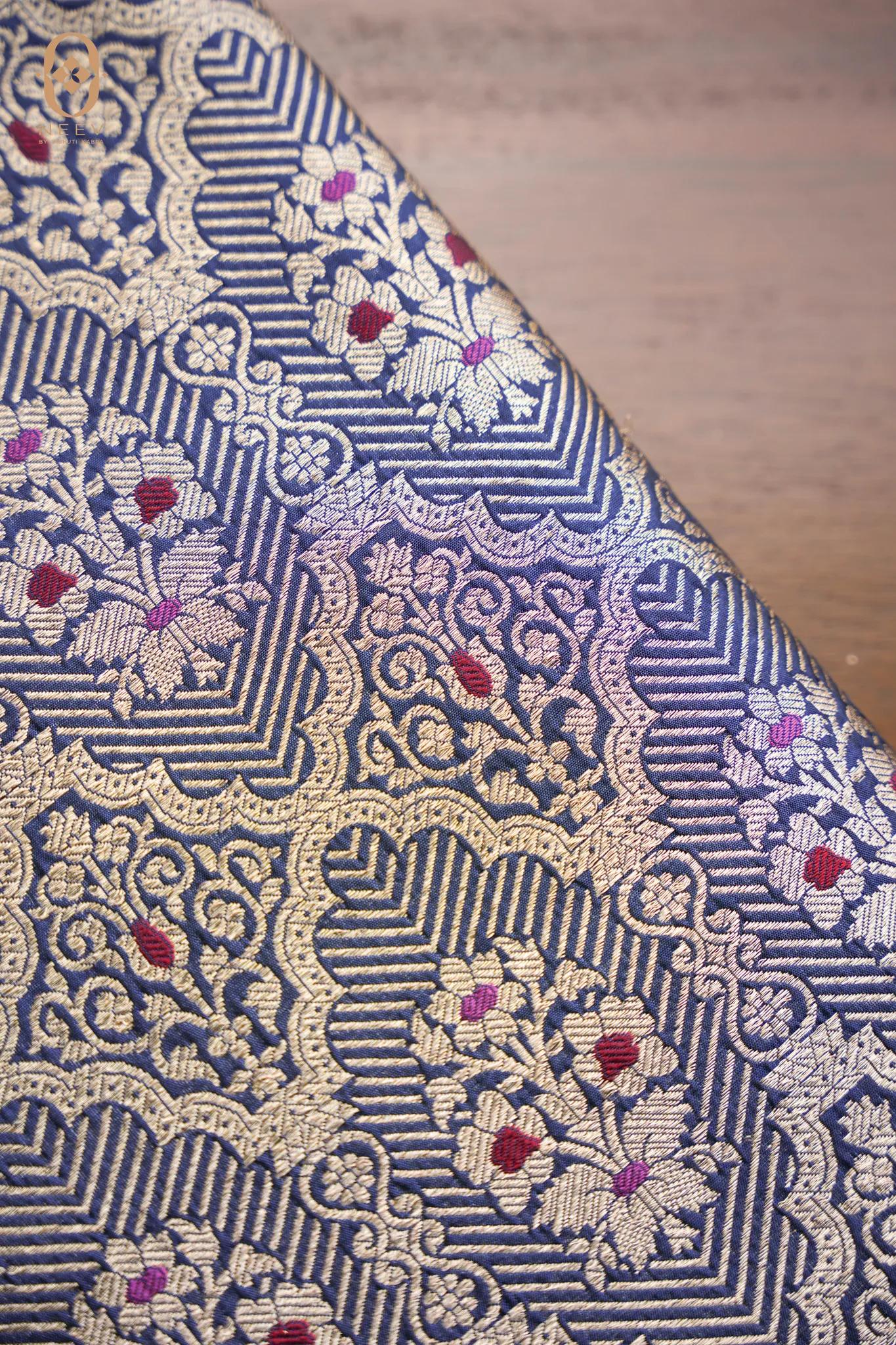 Katan Silk Brocade Fabric