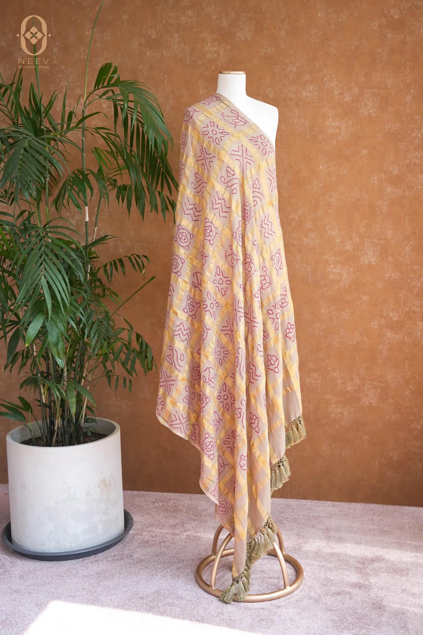 Gharchola Bandhani Dupatta