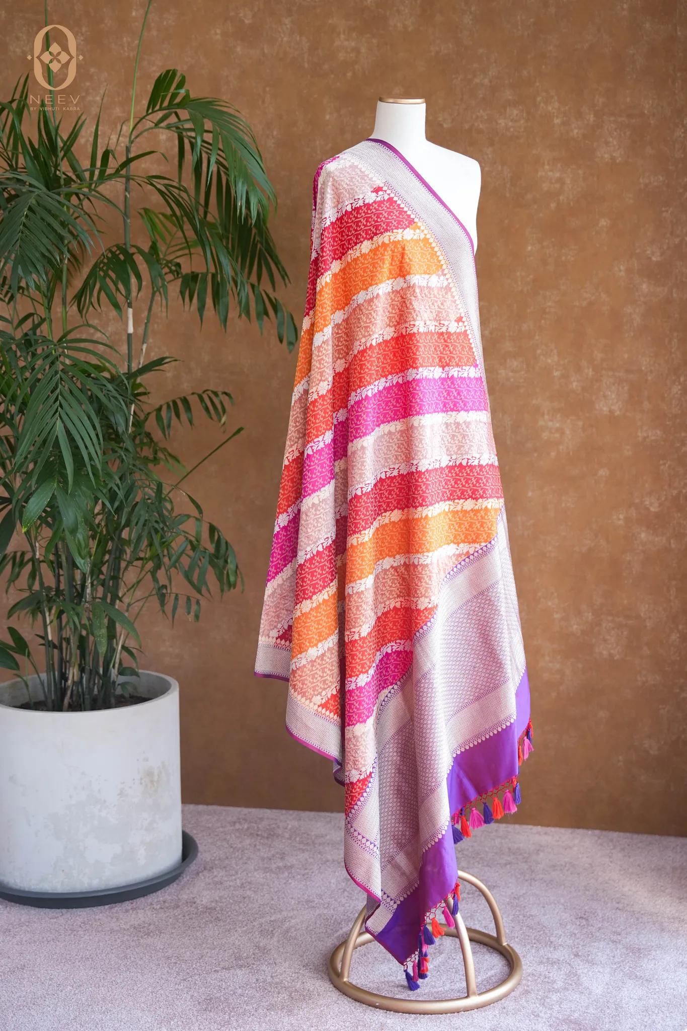 Rangkat Katan Silk Dupatta