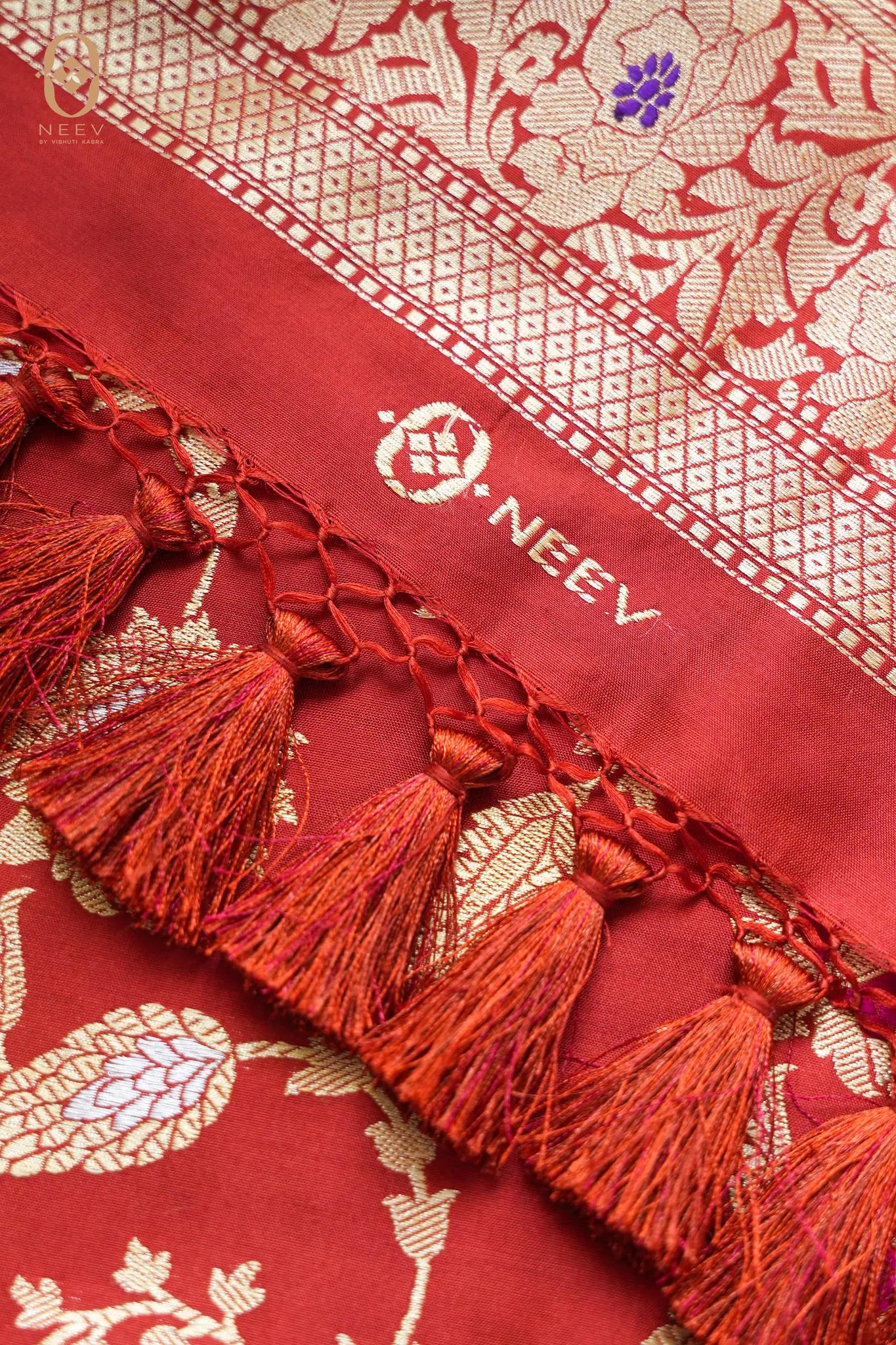 Sachi Zari Katan Silk Suit Set