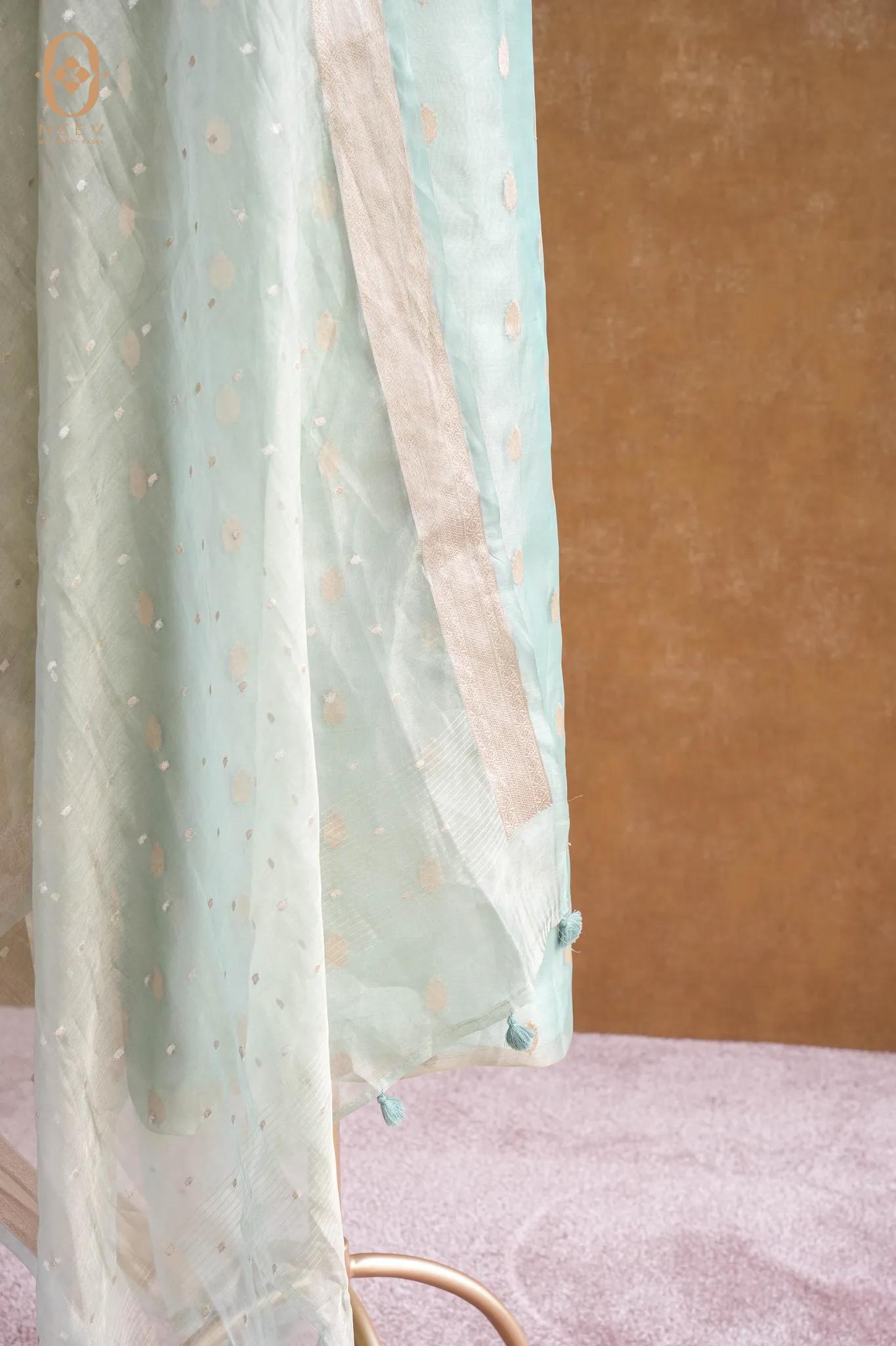 Tissue Silk Suit Set