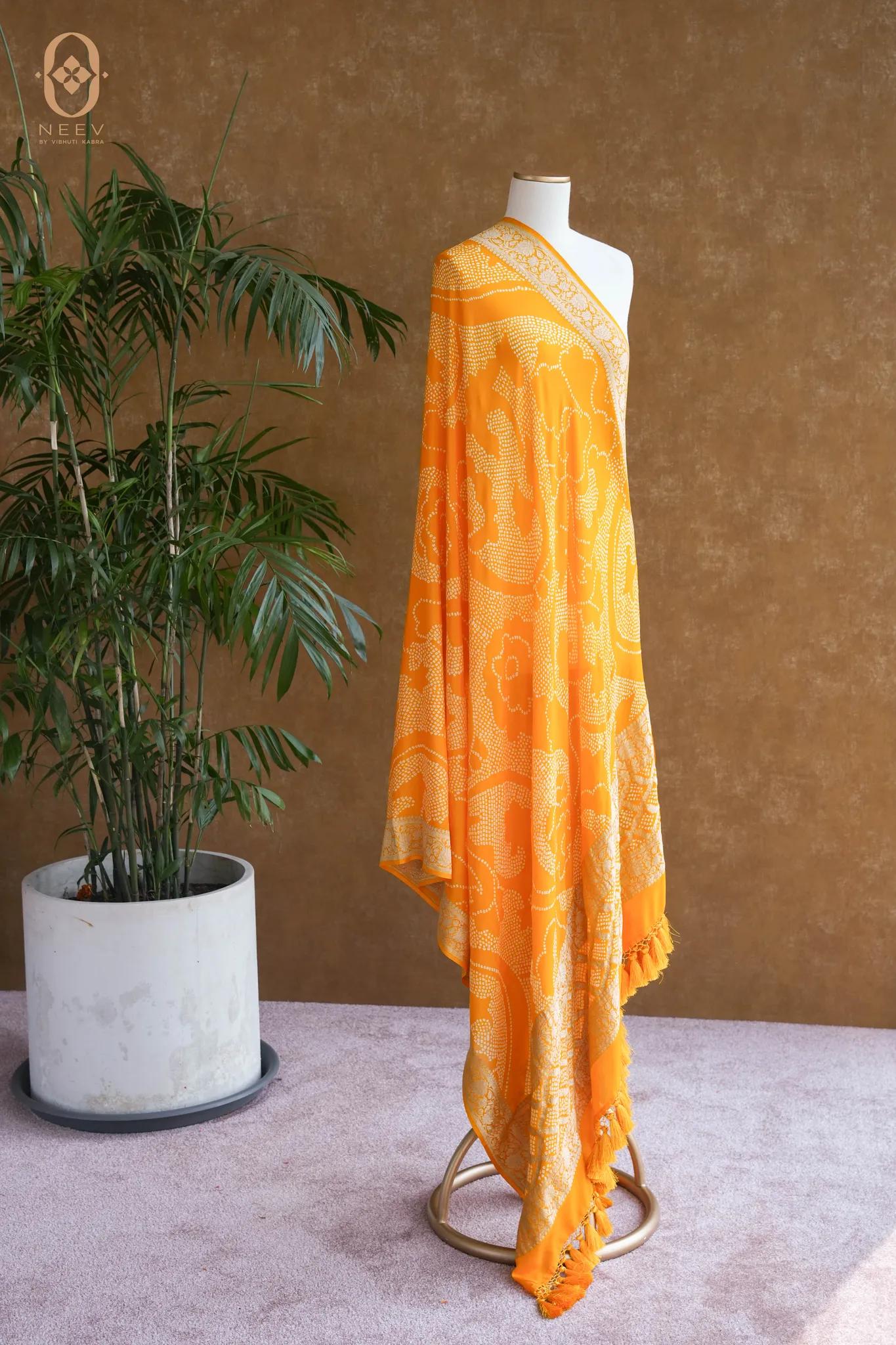 Georgette Bandhani Dupatta