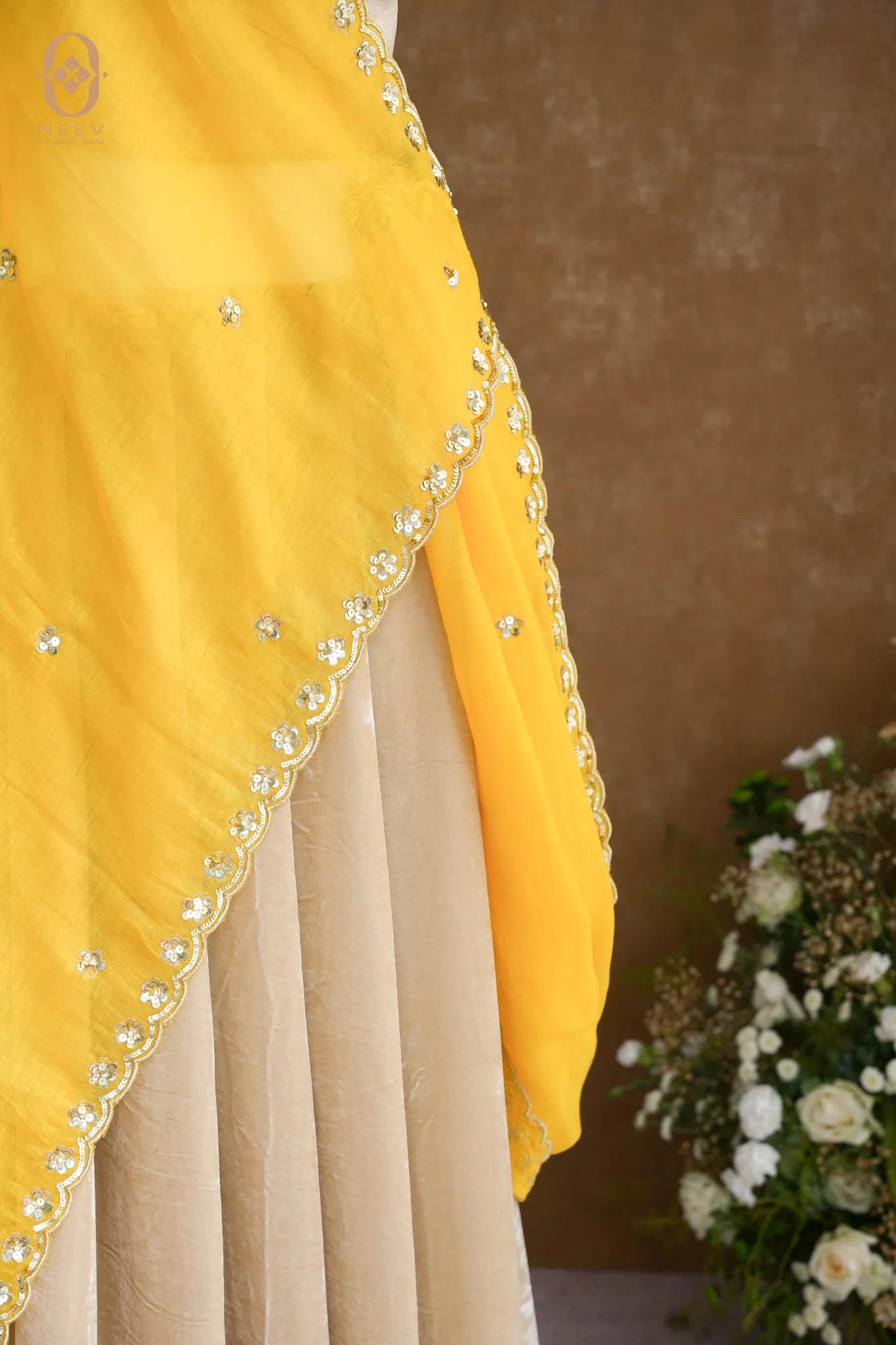 Premium Chanderi Handwork Dupatta