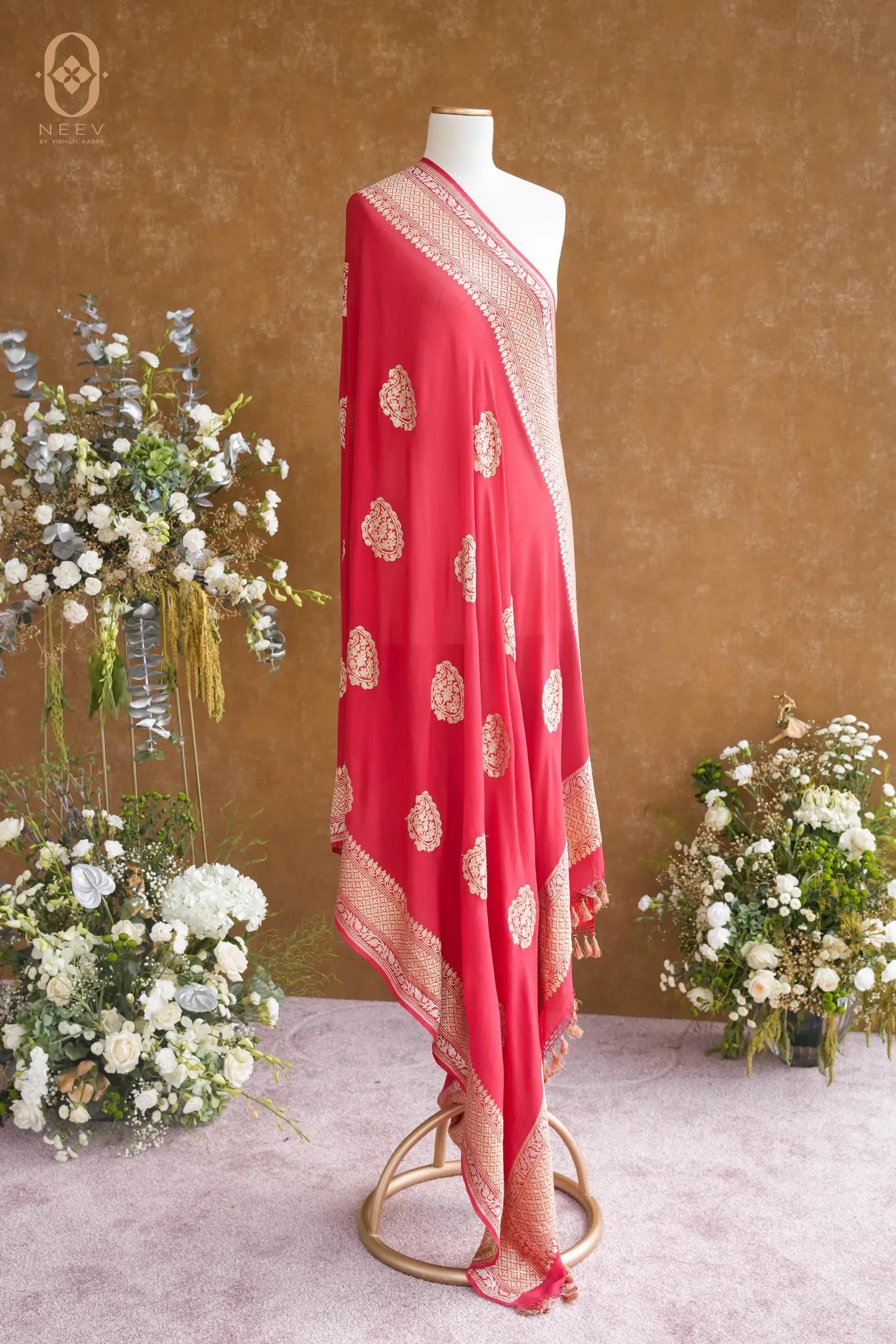 Neev Bestseller- Georgette Boota Dupatta