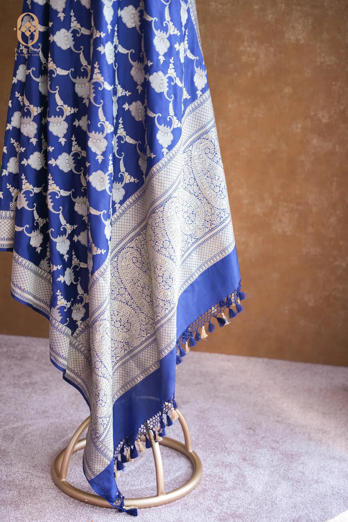Premium Katan Silk Khadwa Dupatta