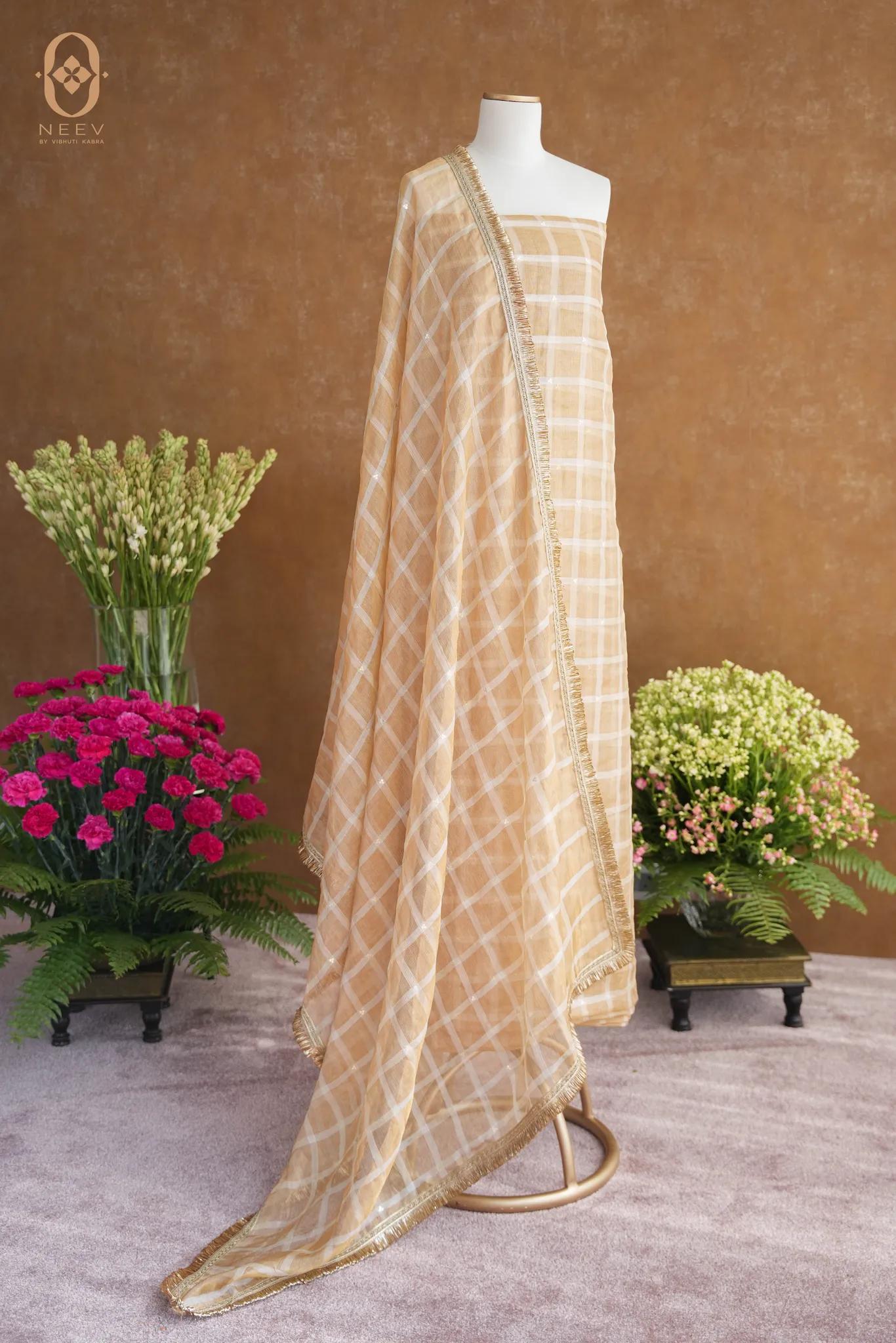 Tissue Silk Suit Set
