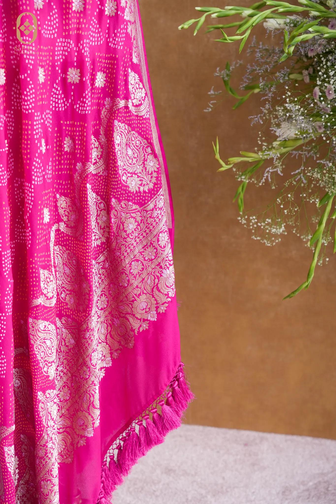 Georgette Bandhani Dupatta