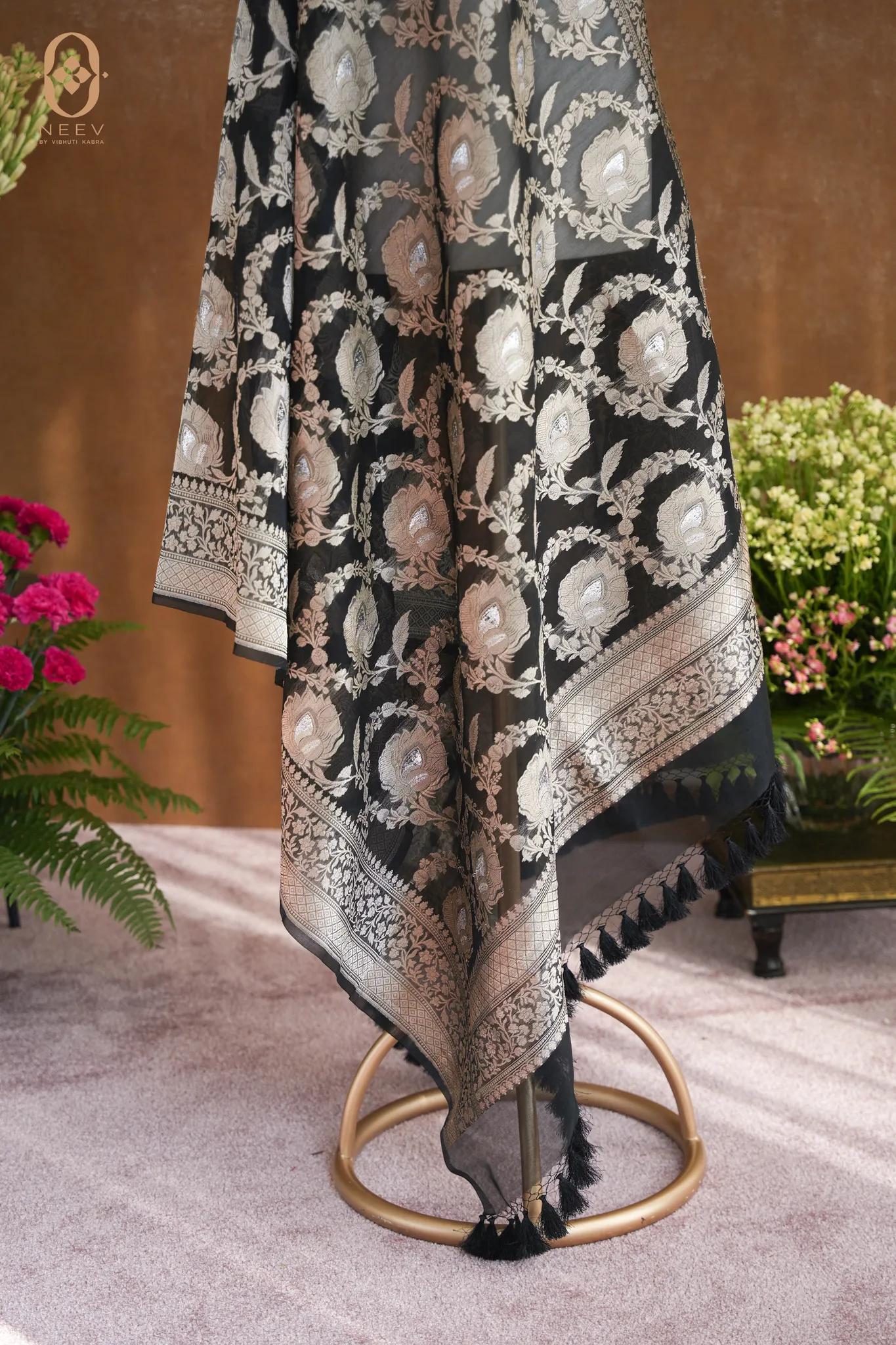Sona Kora Silk Dupatta