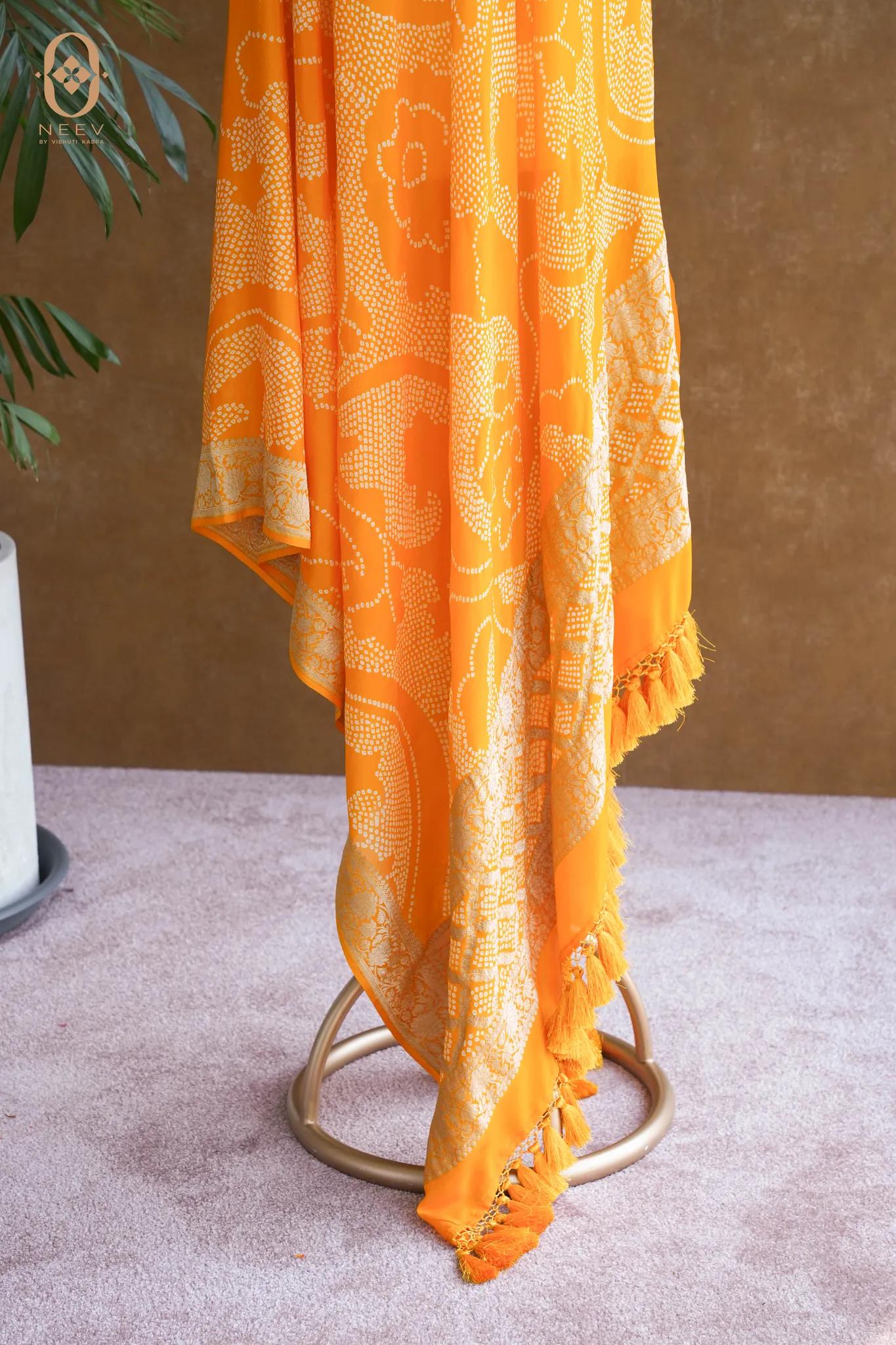 Georgette Bandhani Dupatta
