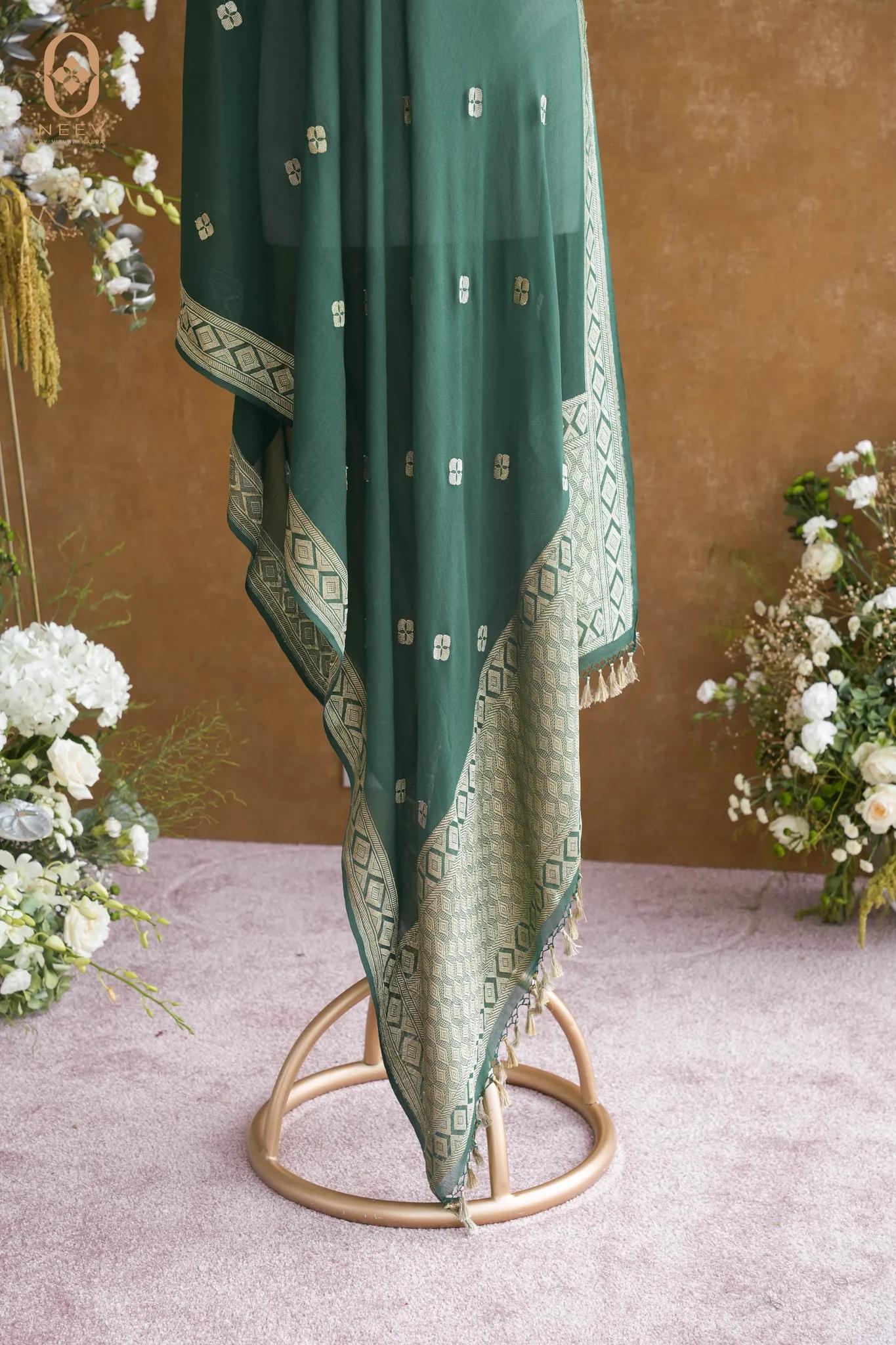 Georgette Neev Boota Dupatta