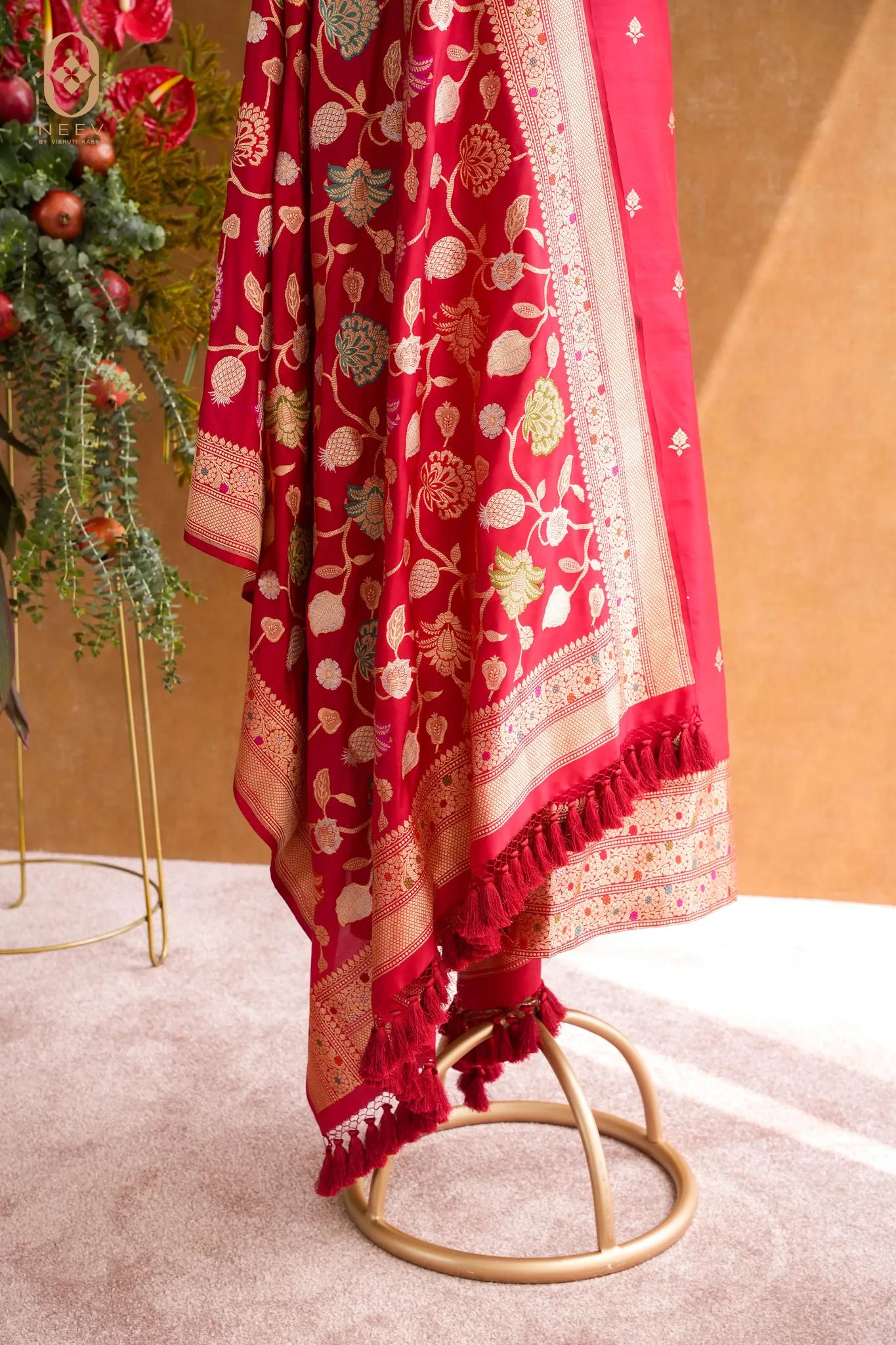 The Sacred Garden Katan Silk Suit Set