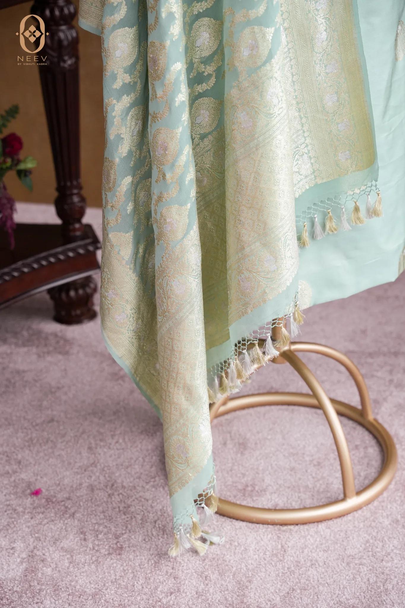 Premium Ektara Silk Suit Set