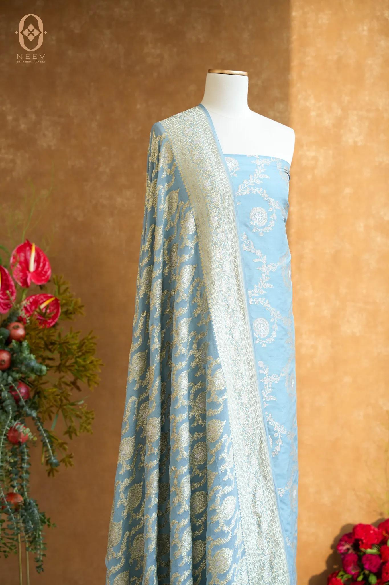 Premium Katan Silk Suit Set