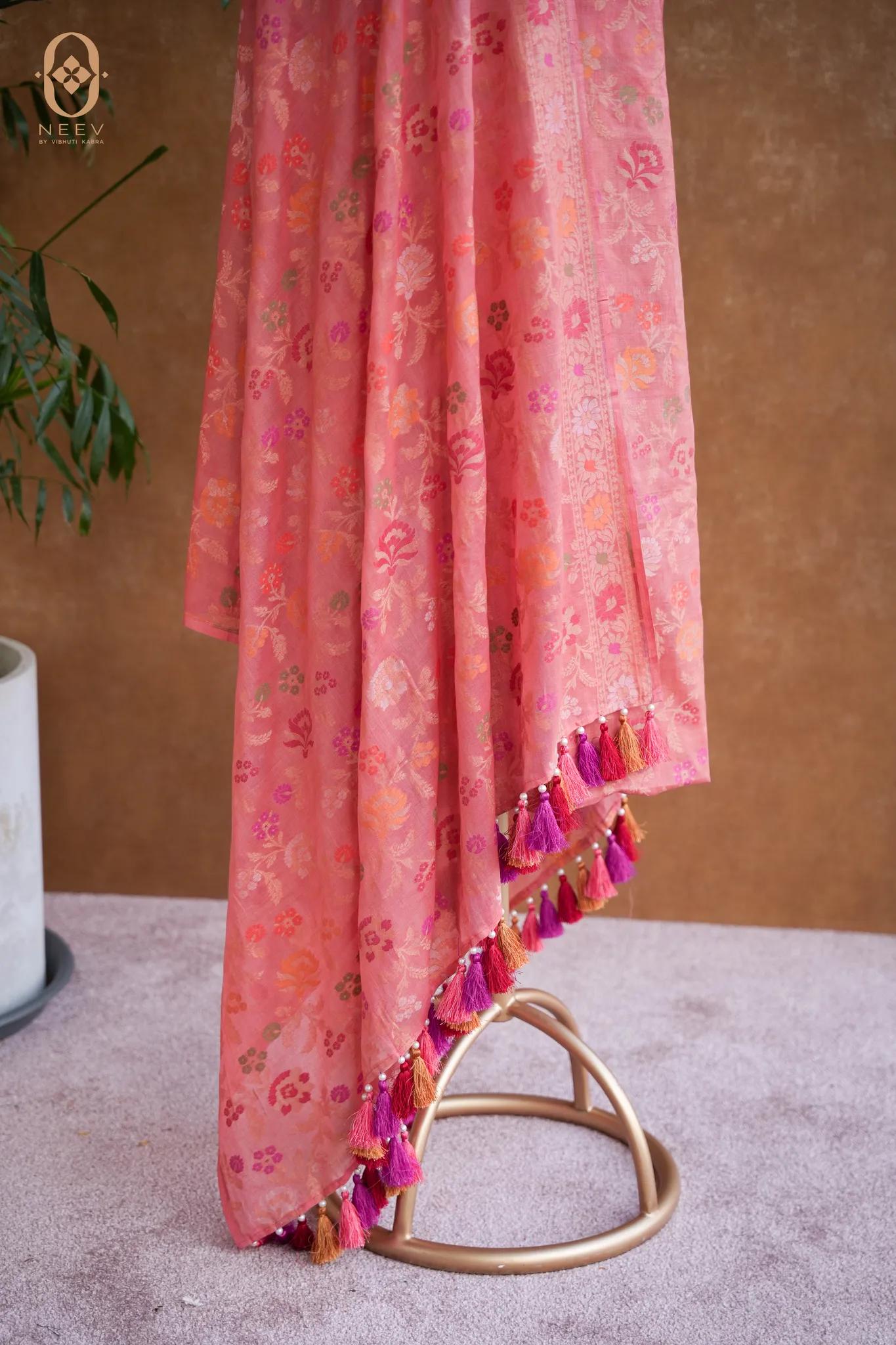 Ektara Cotton Multi Meenakari Suit Set