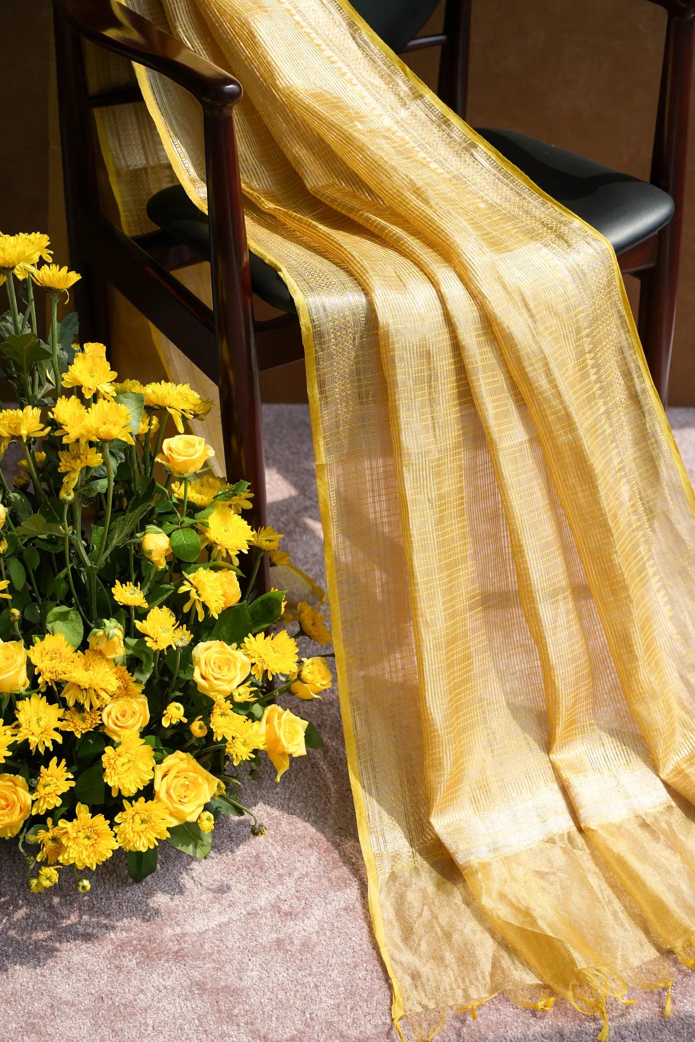 Chanderi Tissue Dupattas On Sale