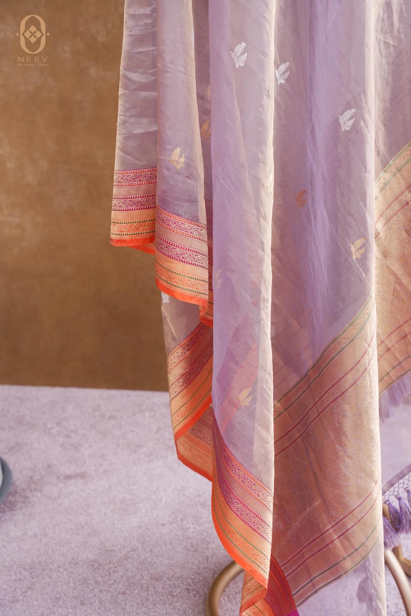 Kanjivaram Tissue Silk Dupatta