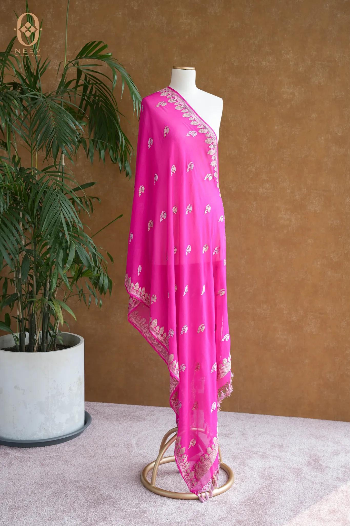 Georgette Tulip Dupatta