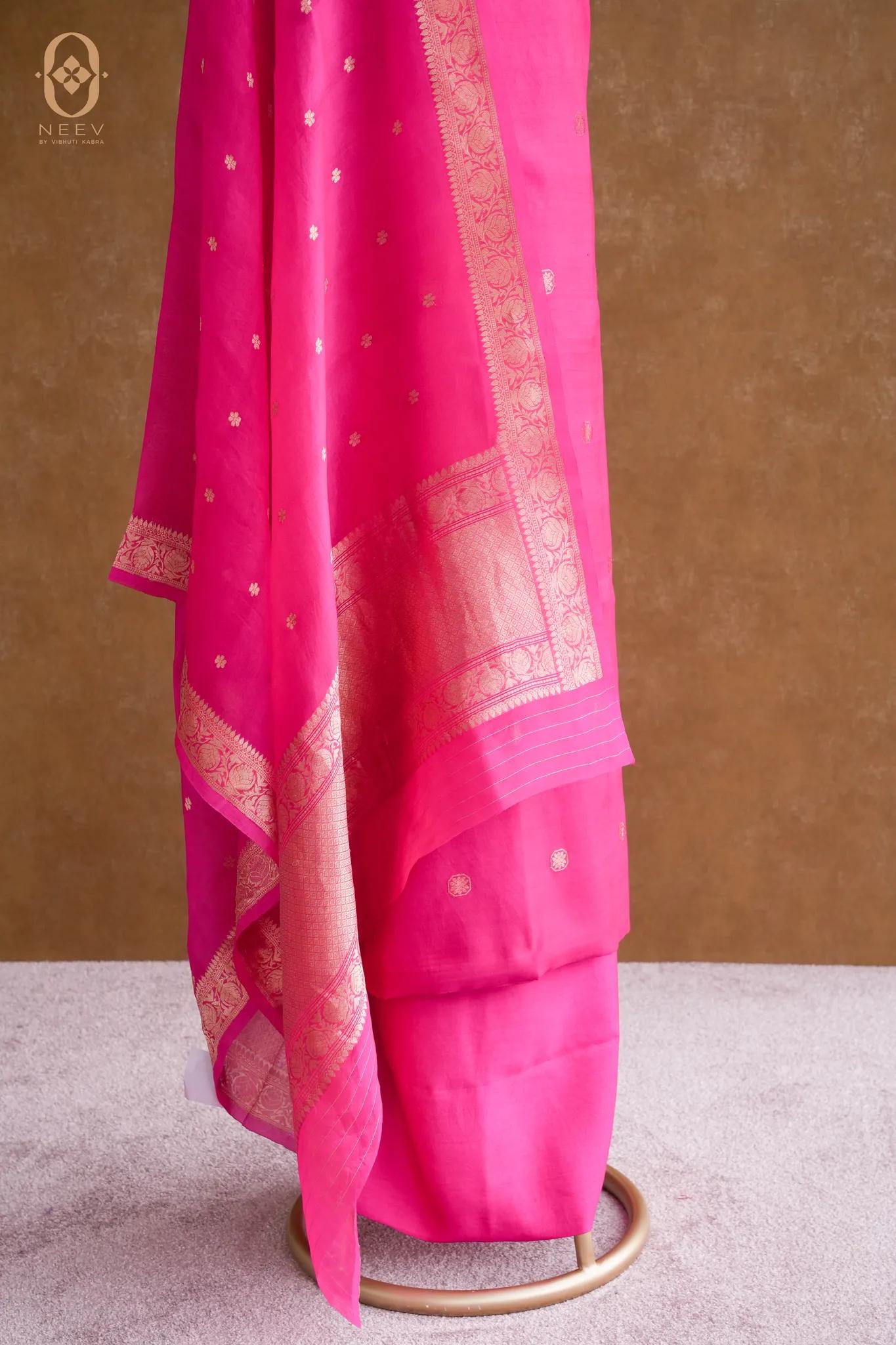 Chinia Silk Boota Suit Set