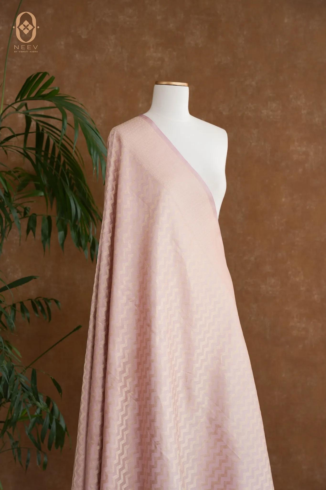 Katan Silk Zig Zag Dupatta
