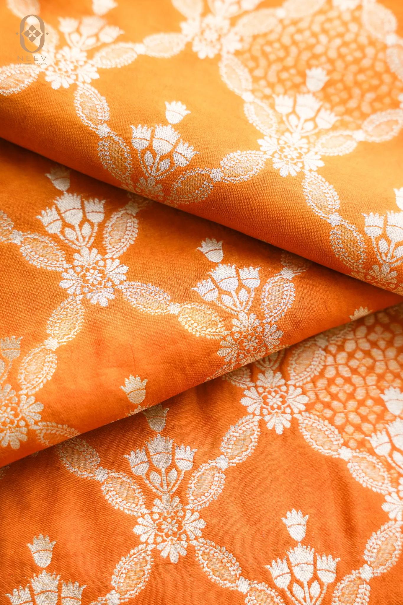 Festive Chinia Jaal Fabric