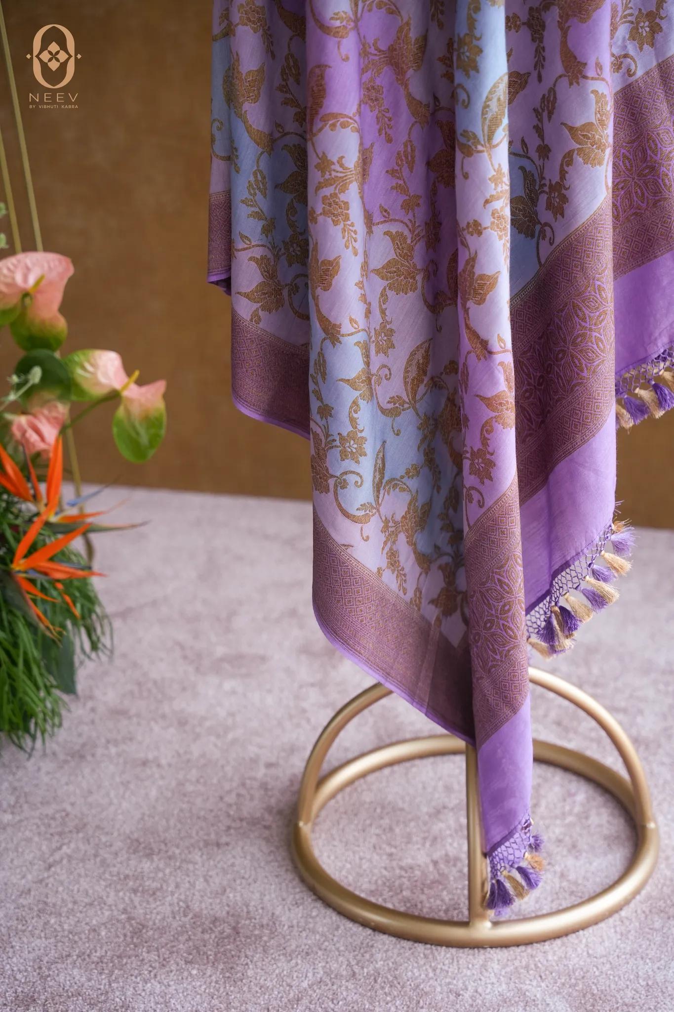 Munga Silk Jaal Dupatta
