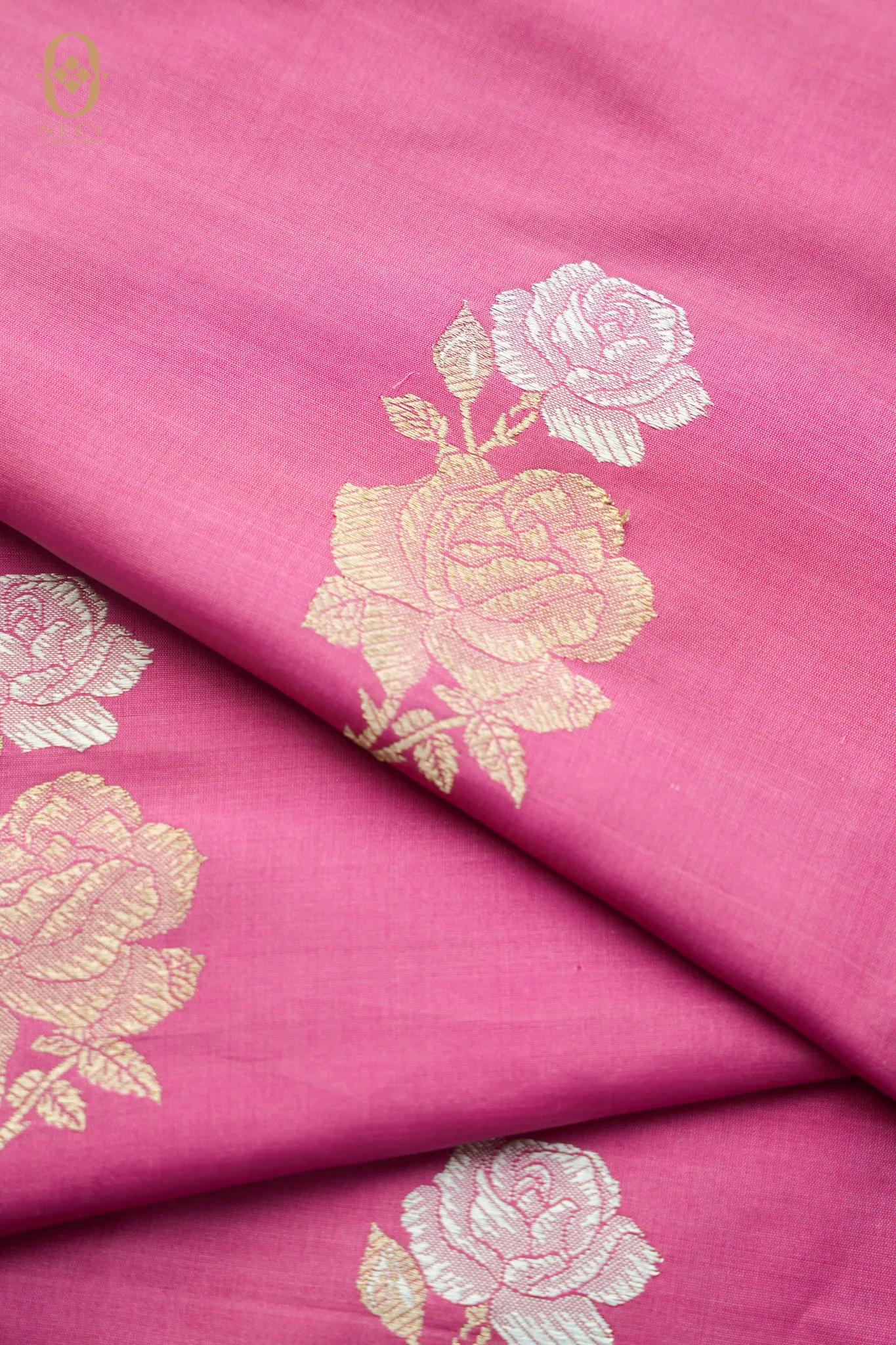 Gulboota Katan Silk Fabric