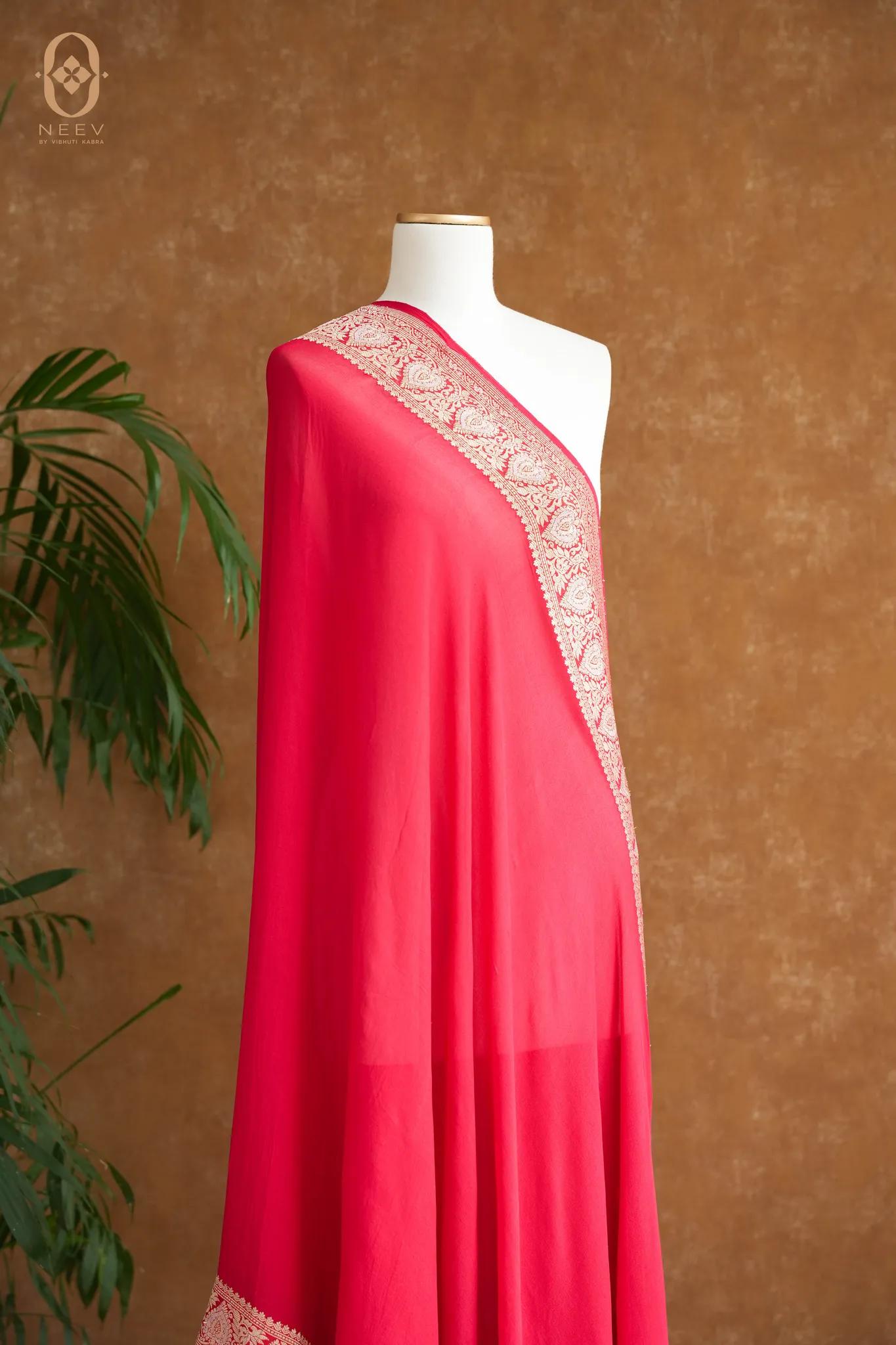 Paan Georgette Dupatta