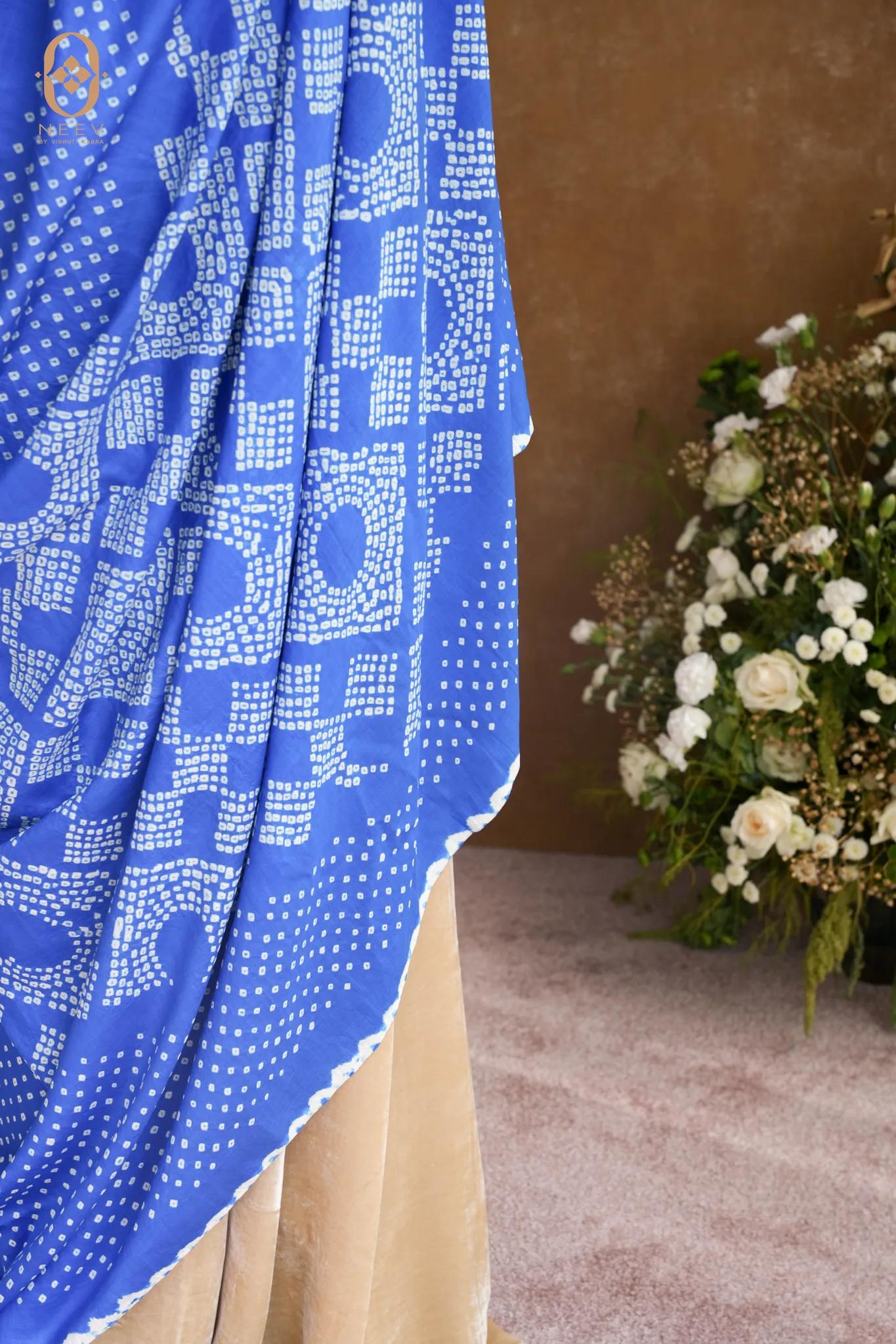 Chinia Silk Bandhani Dupatta
