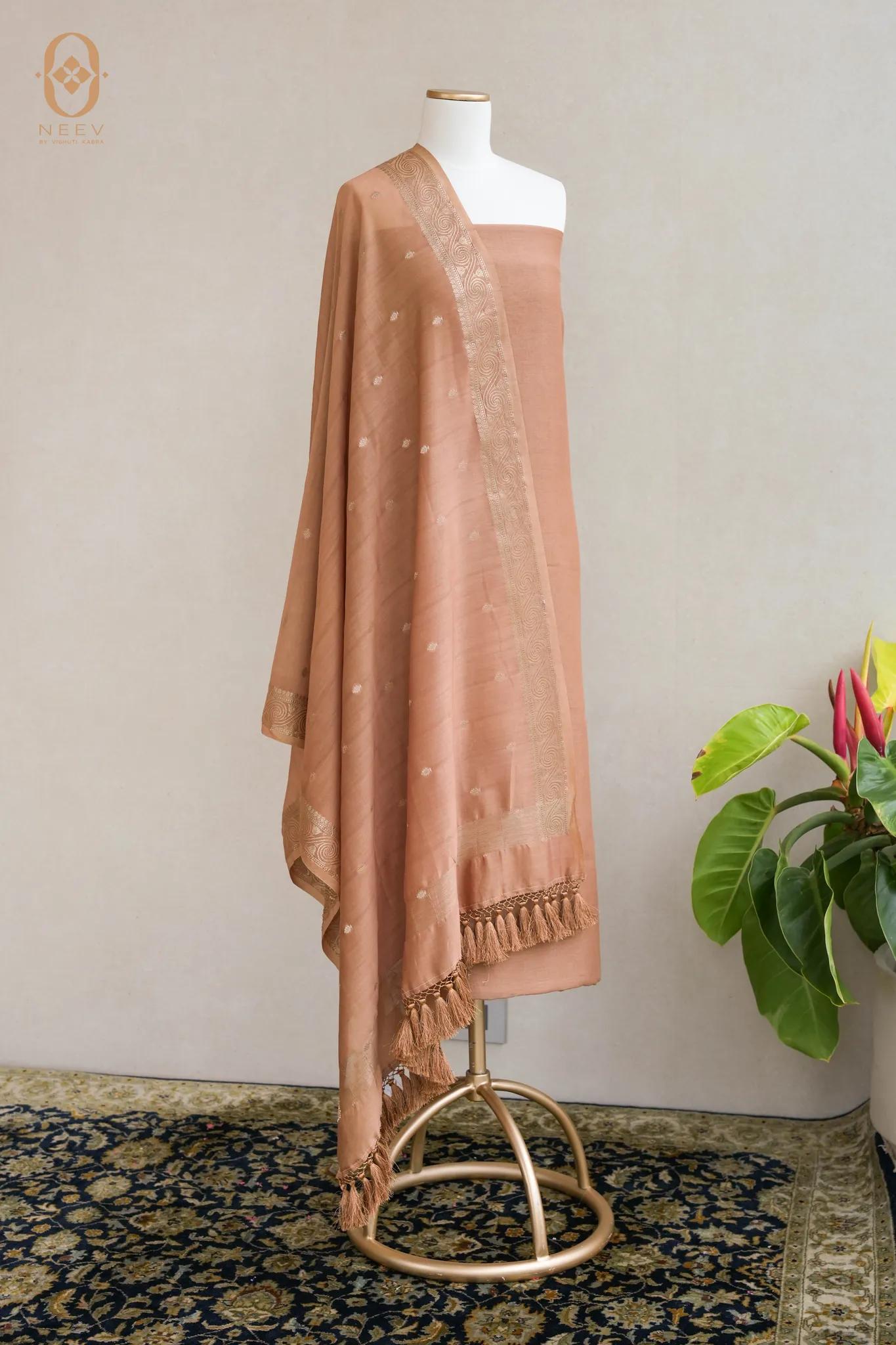 Neev Bestseller- Chanderi Cotton Suit Set