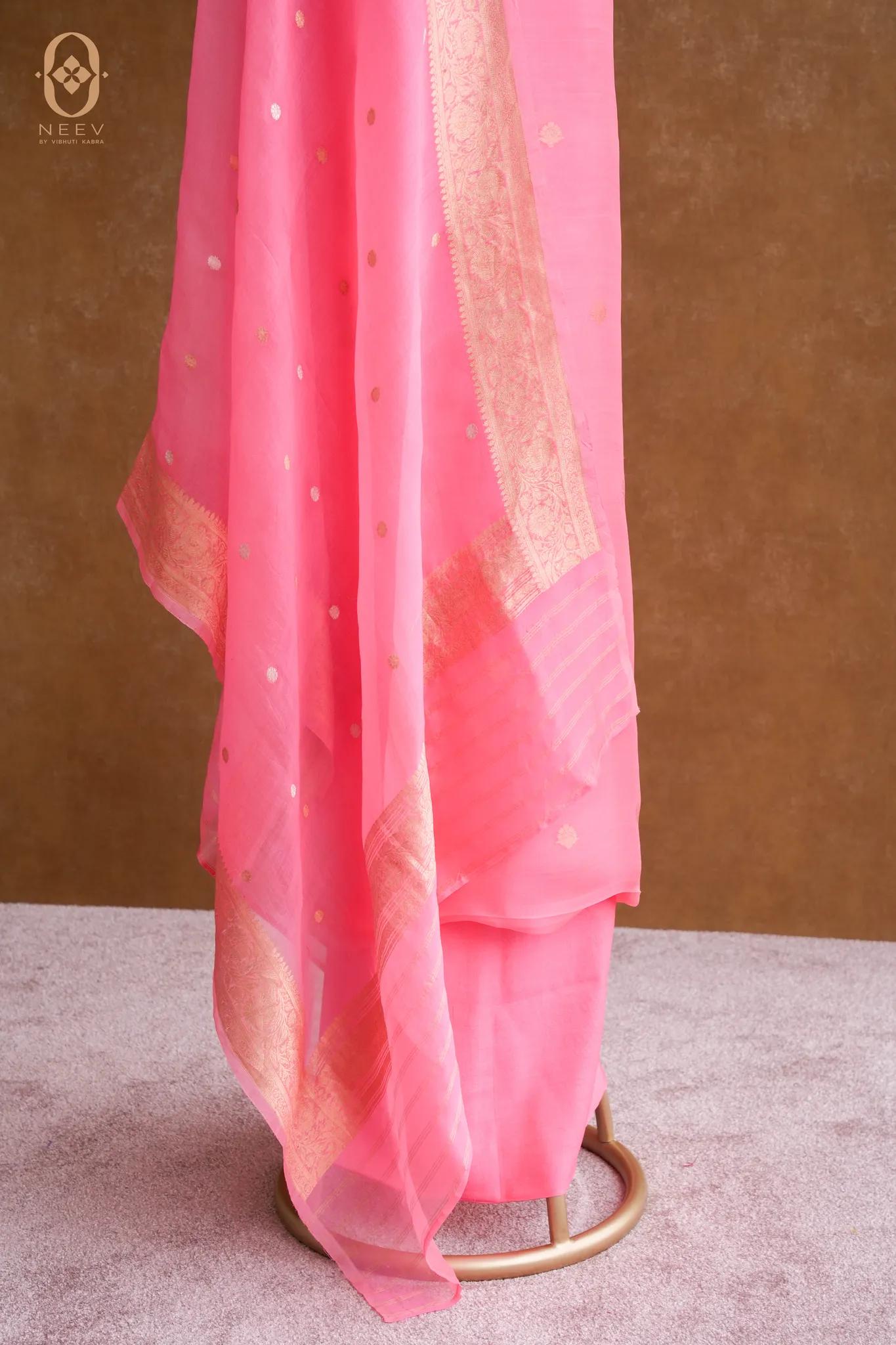 Kora Silk Boota Suit Set
