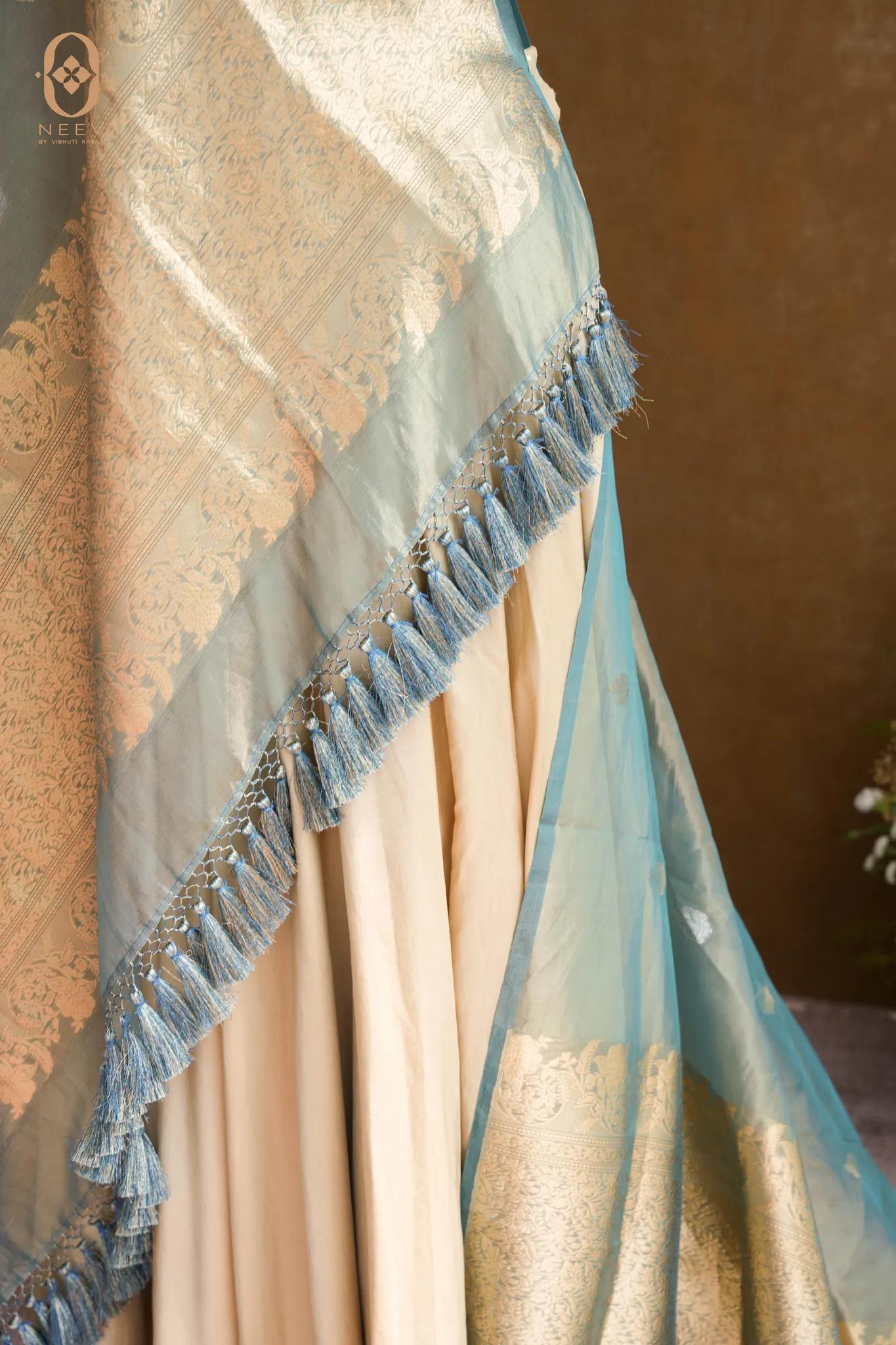 Kanjivaram Tissue Silk Dupatta