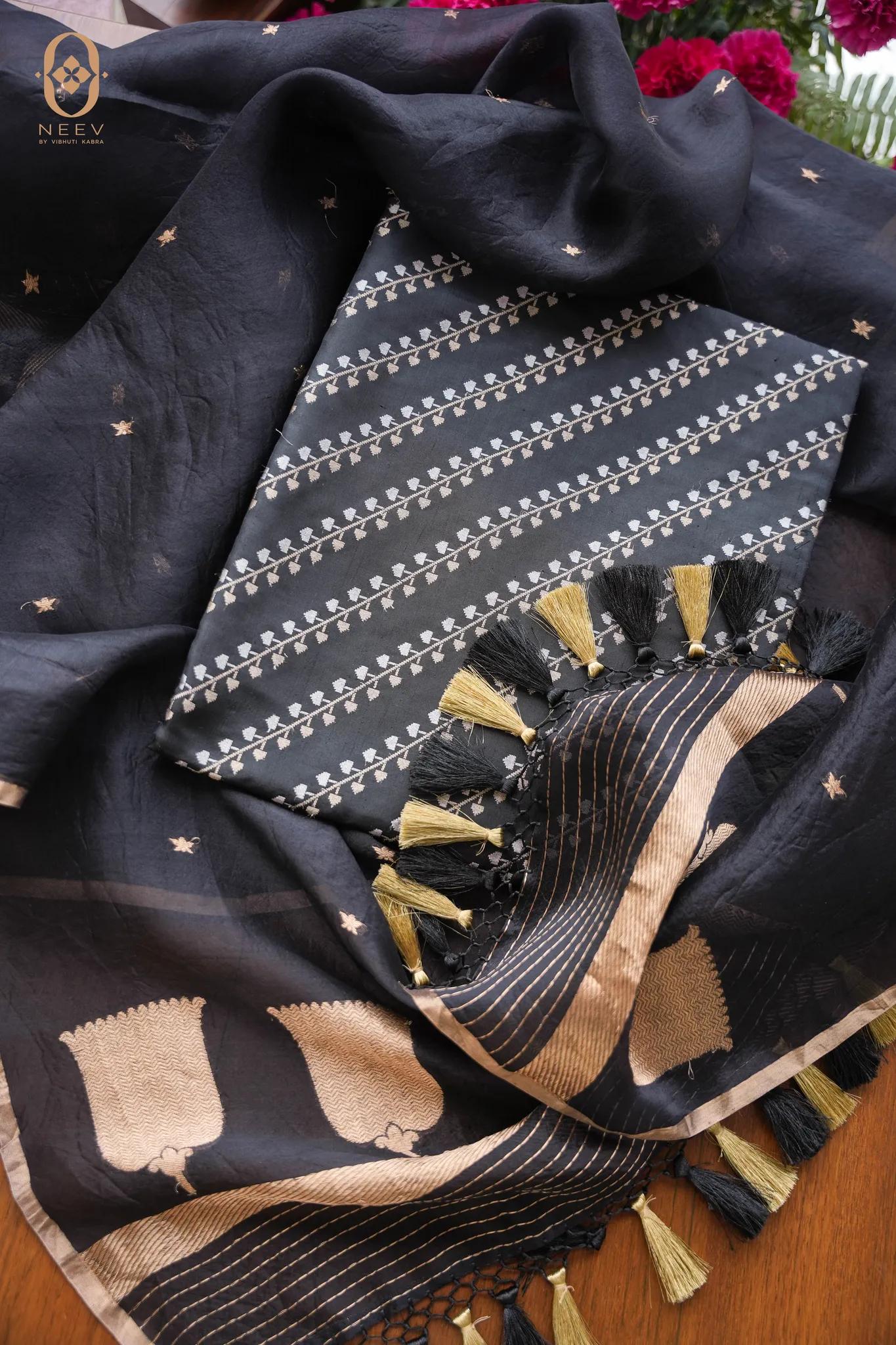 Mulberry Silk Suit Set