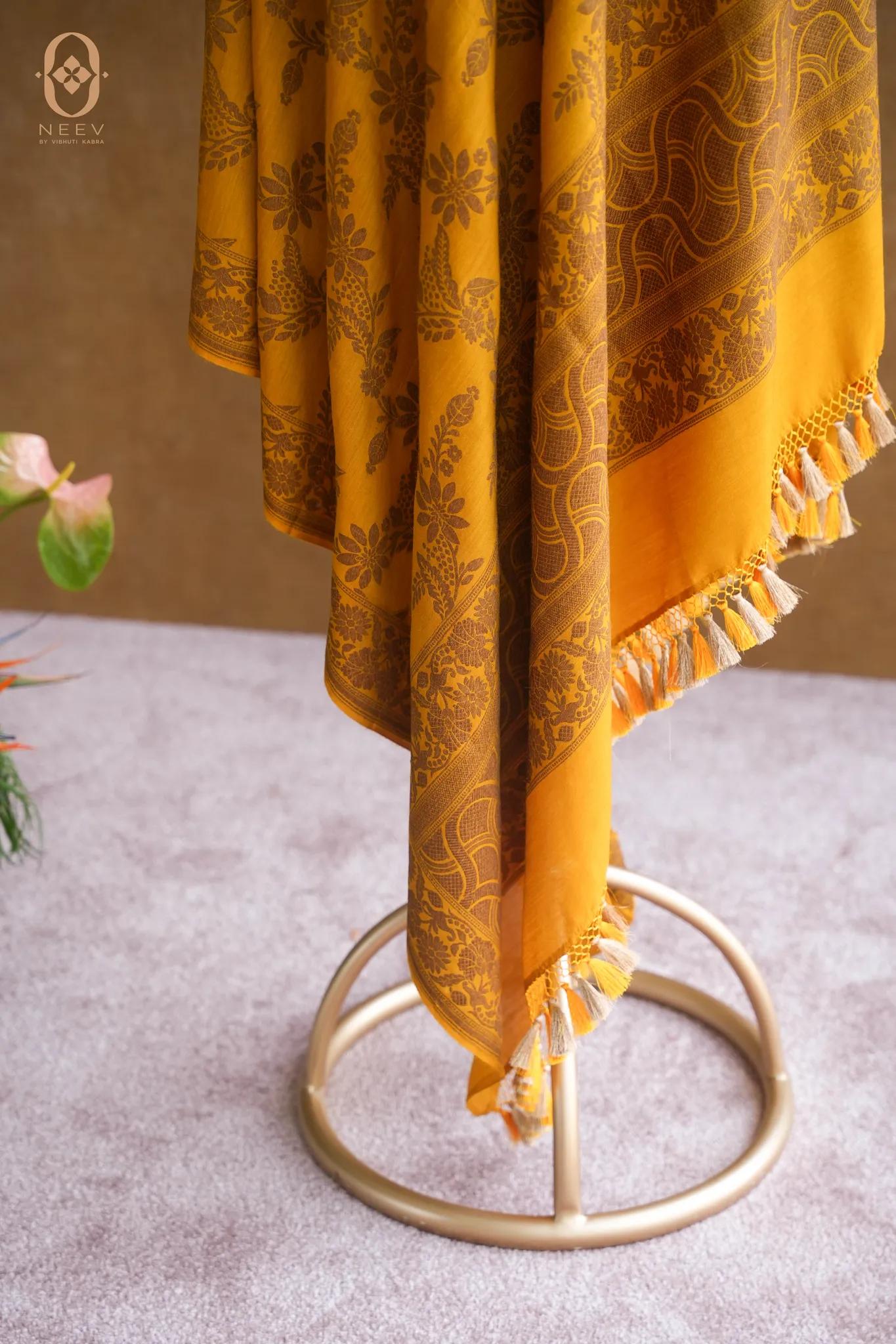 Munga Silk Jaal Dupatta