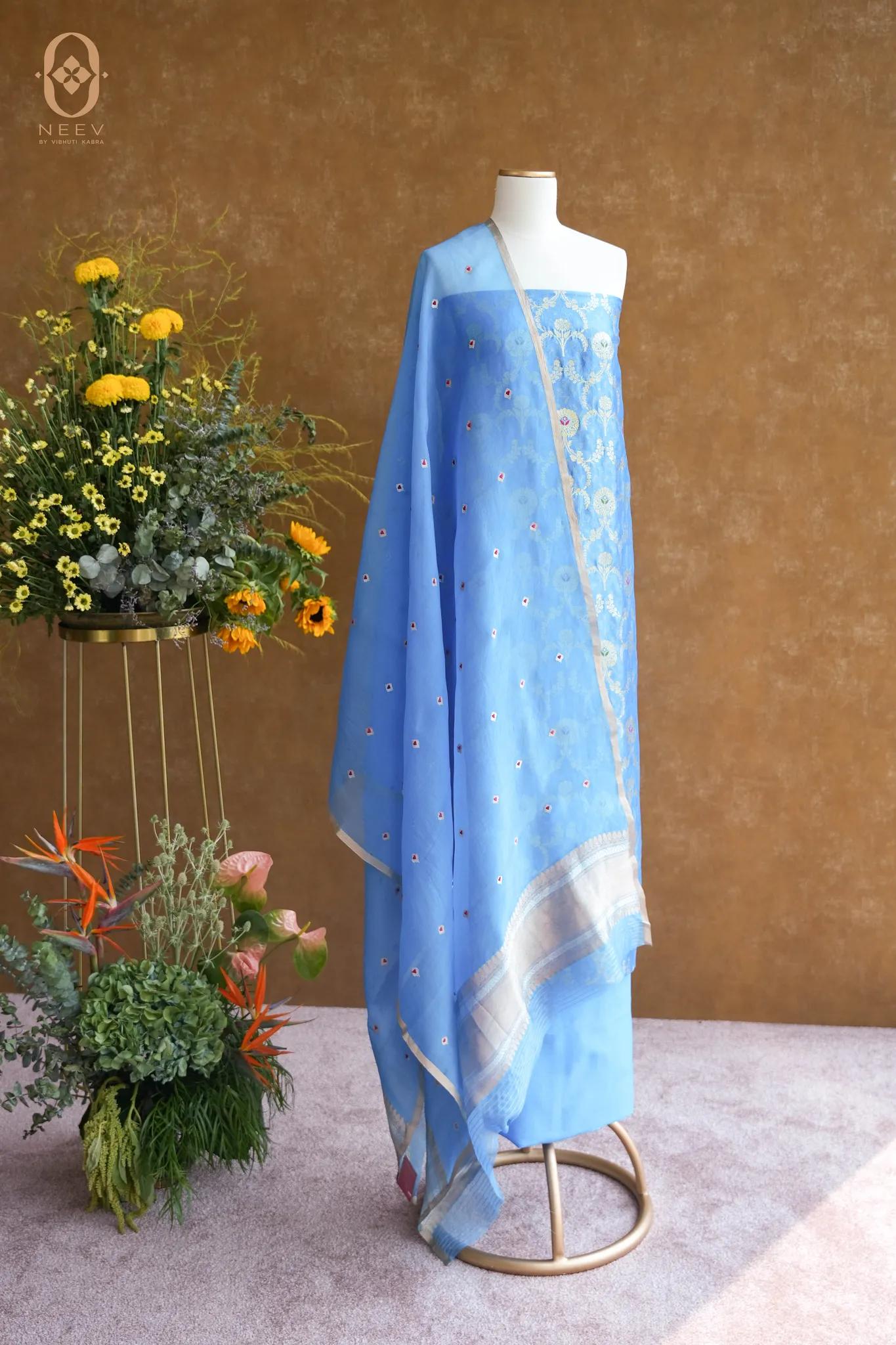 Chinia Silk Suit Set
