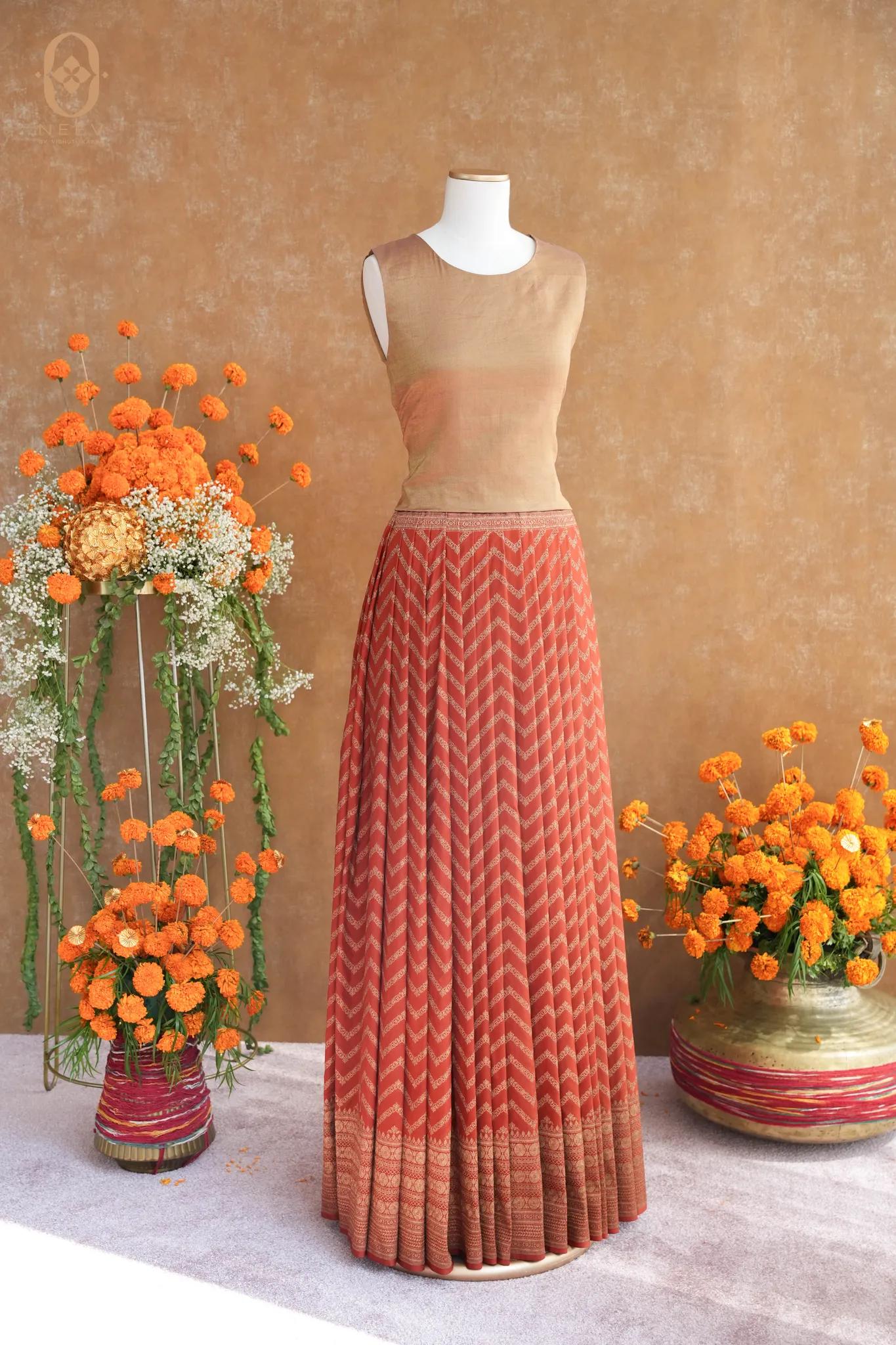 Katan Silk Lehenga Fabric