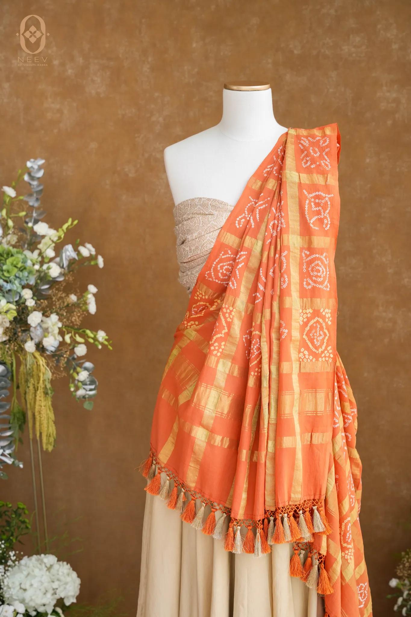 Gharchola Bandhani Dupatta