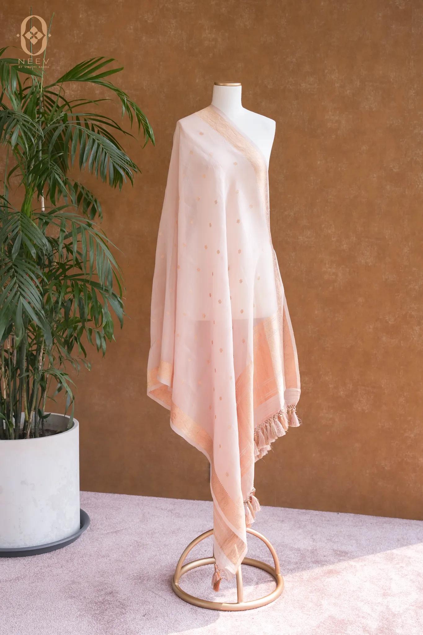 Kora Silk Boota Dupatta