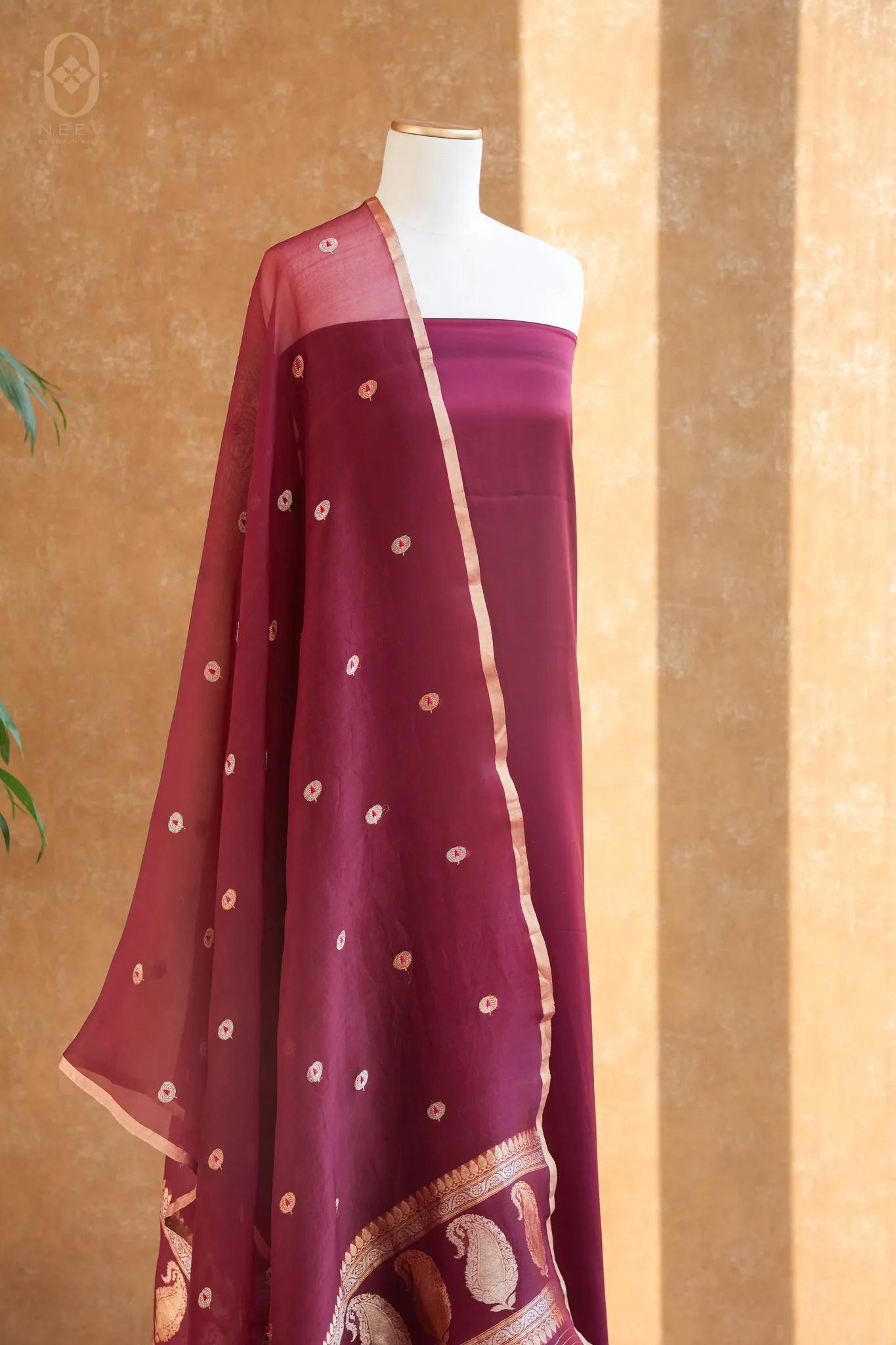 Fire Fly Cardinal Red Satin Suit Set